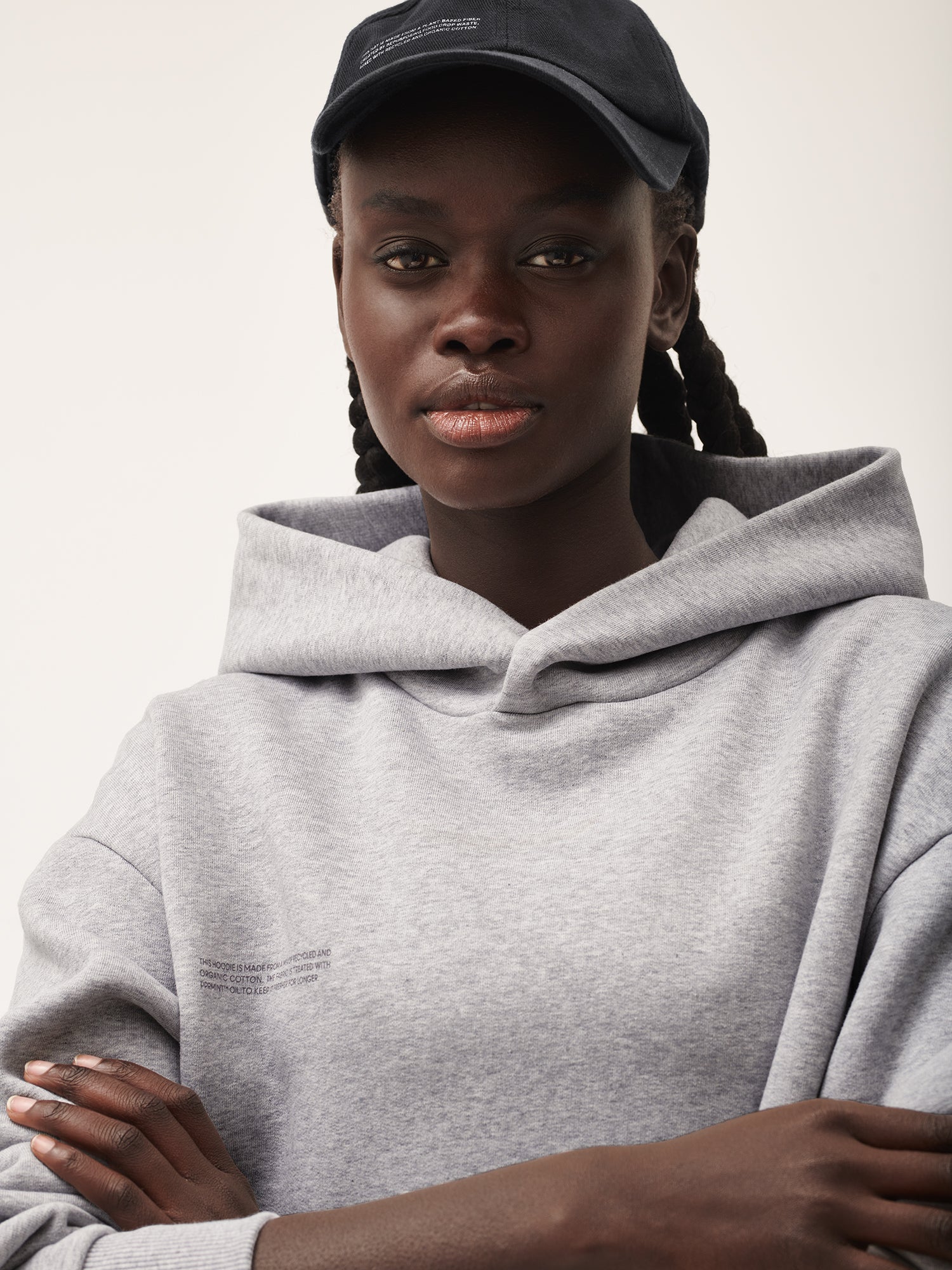 365_Heavyweight_Recycled_and_Organic_Cotton_Hoodie_with_Snap_Grey_Marl_female-4