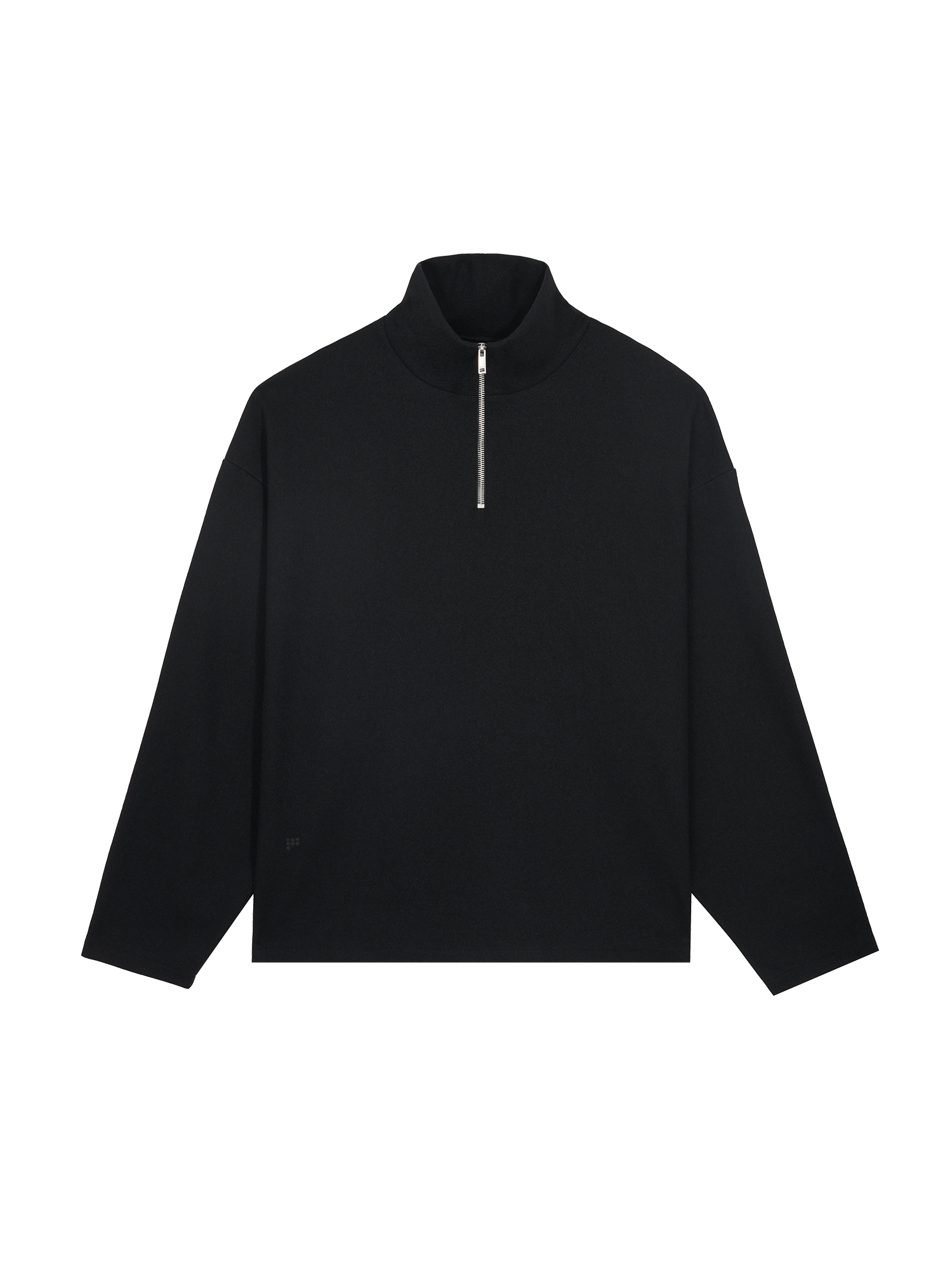 Half zip 2025 jumper black