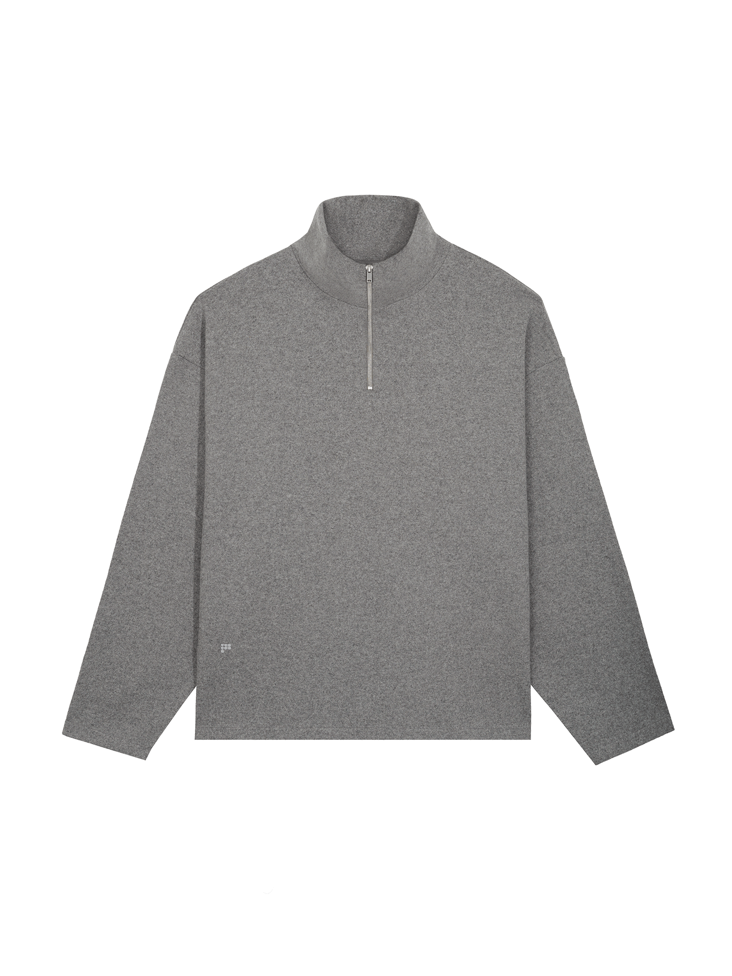 Mens-Wool-Jersey-Half-Zip-Sweatshirt-Volcanic-Grey-packshot-2