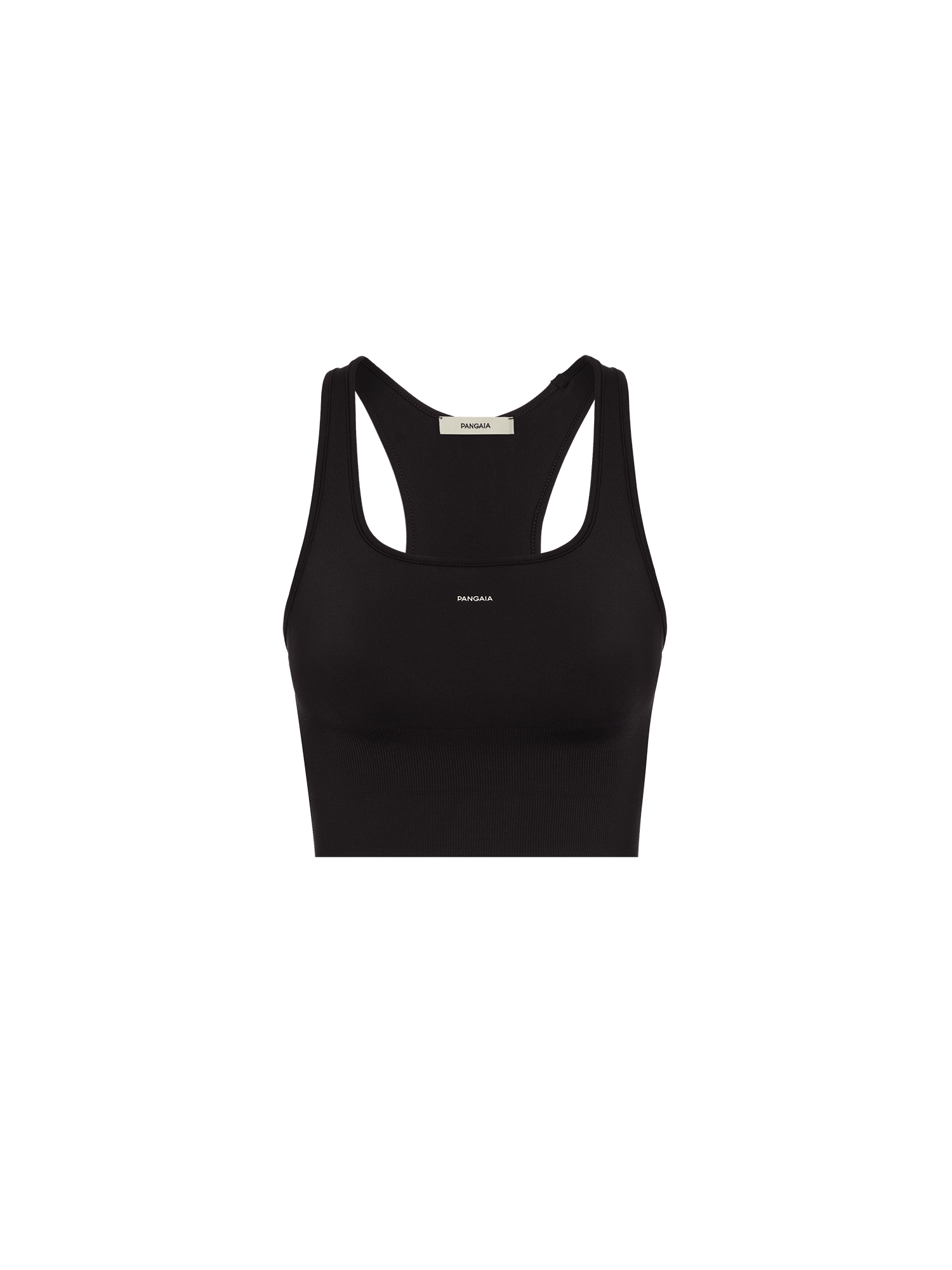 Women s Plant Stretch Compressive Sports Bra black