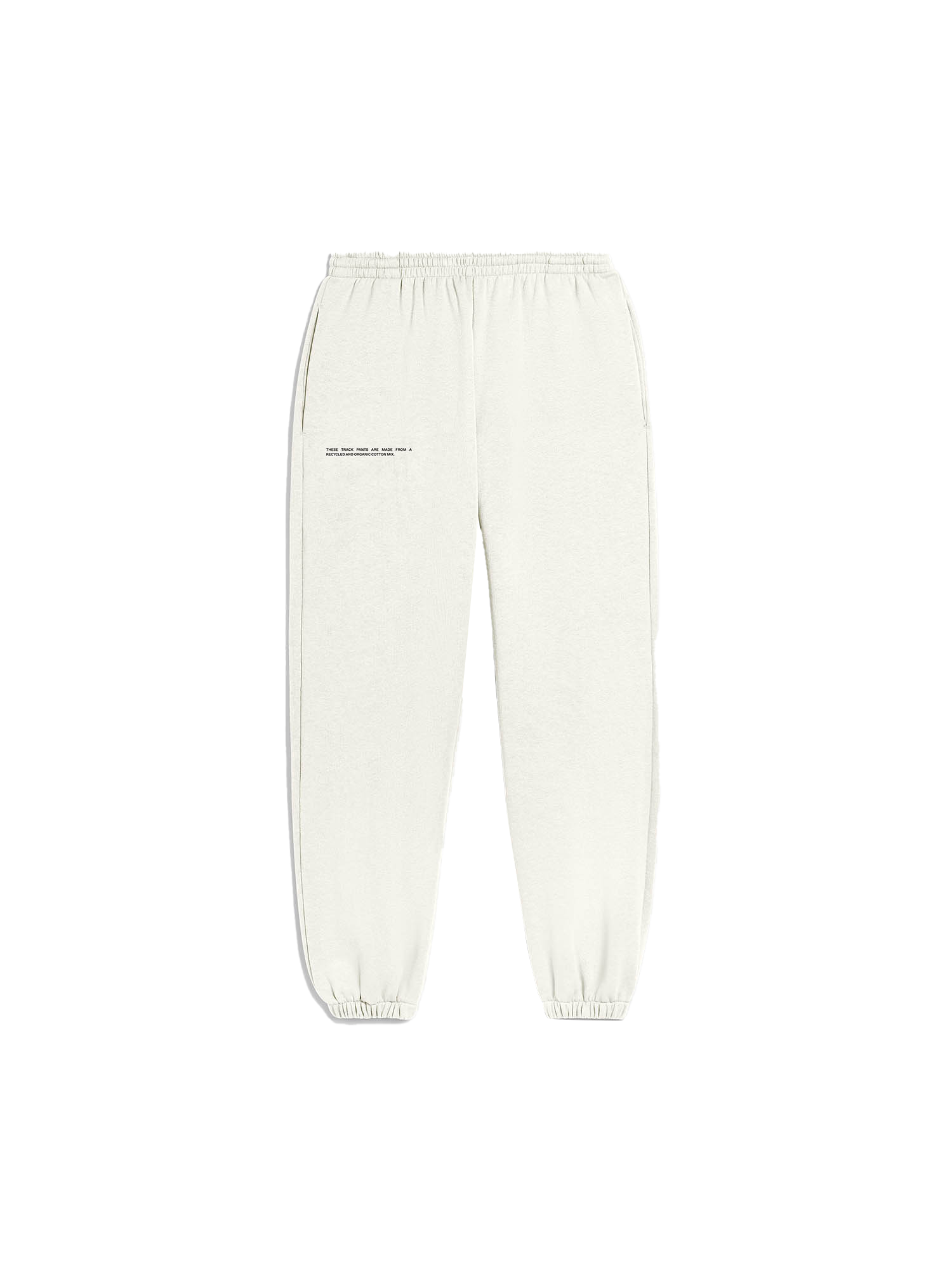 Pantalon cachemire pantacourt ample Blanc vintage, Pantalon PETRA