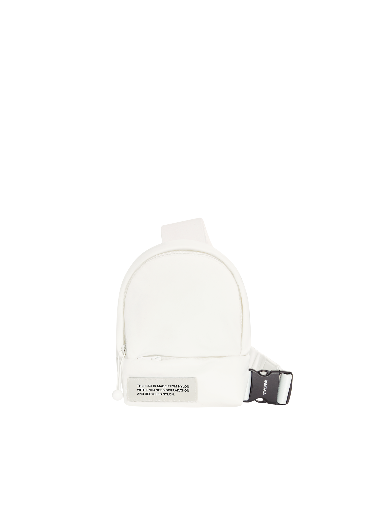 off white nylon backpack