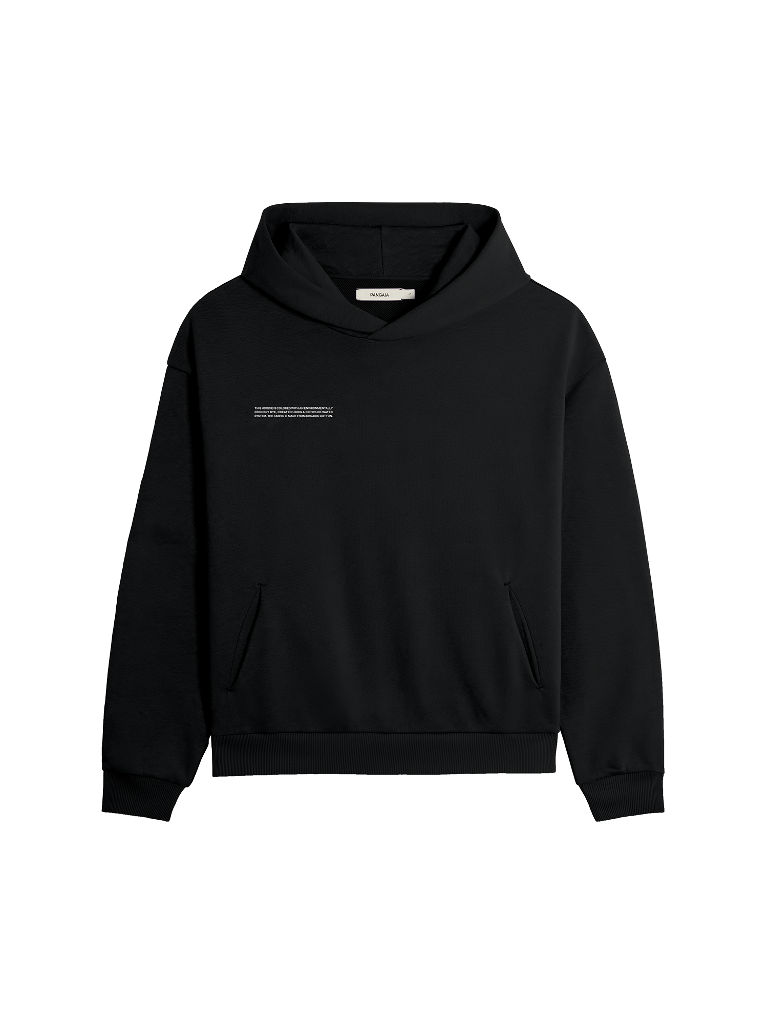 365 Midweight Hoodie Black Pangaia