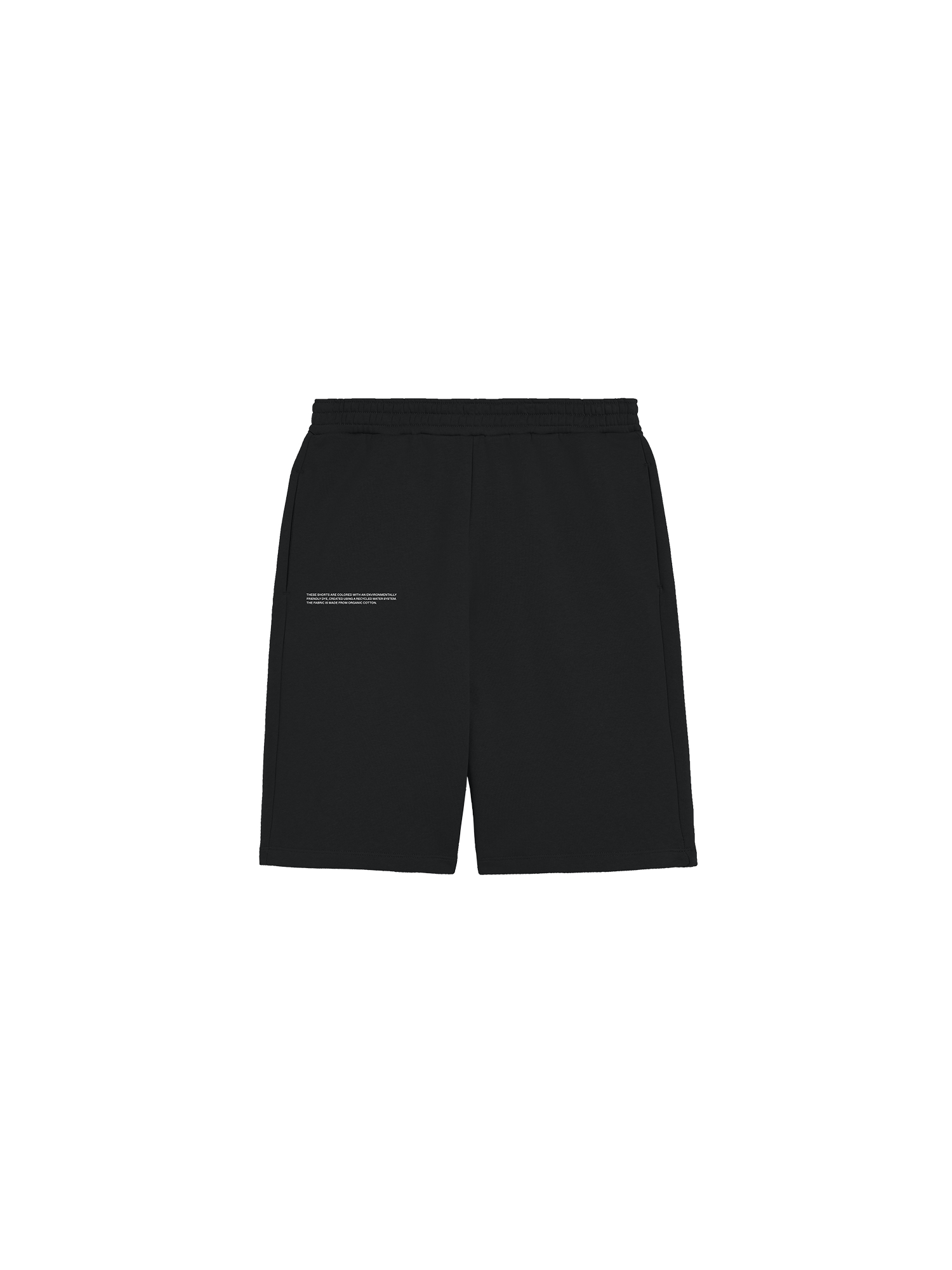 365 Midweight Long Shorts - Black - Pangaia