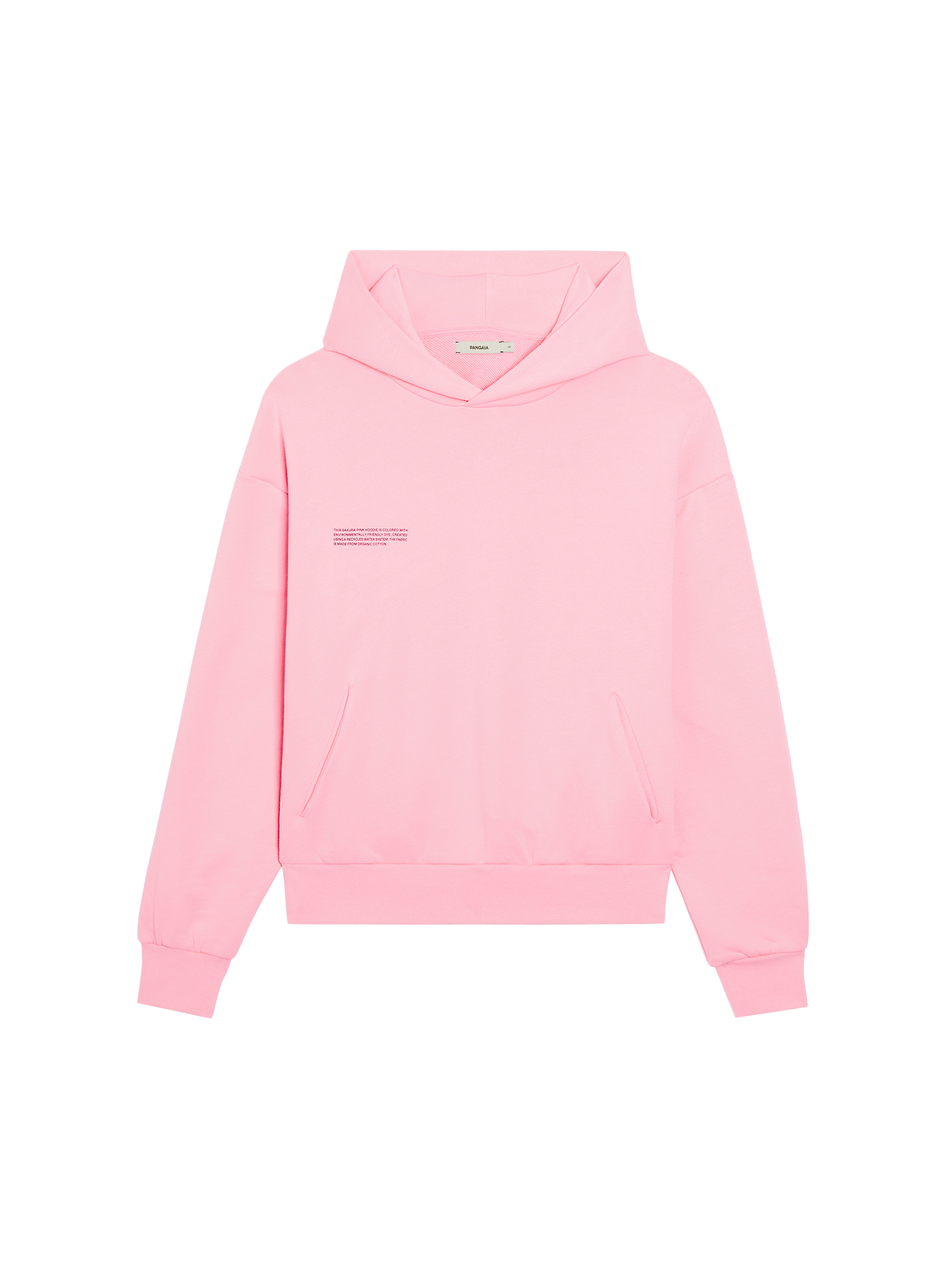 Pink 2025 cotton hoodie