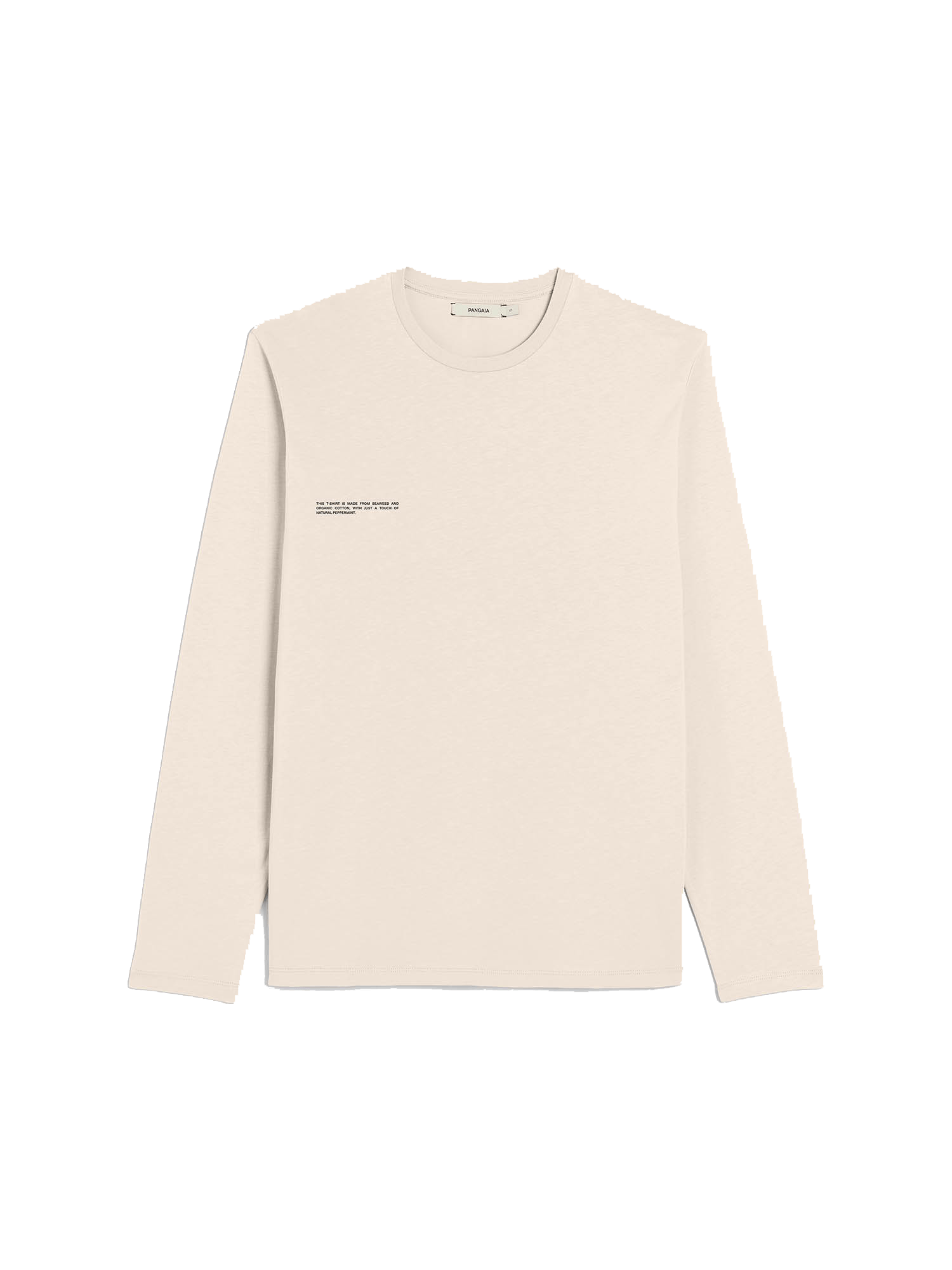 Cotton Long Sleeve T-shirt with C-FIBER™—sand