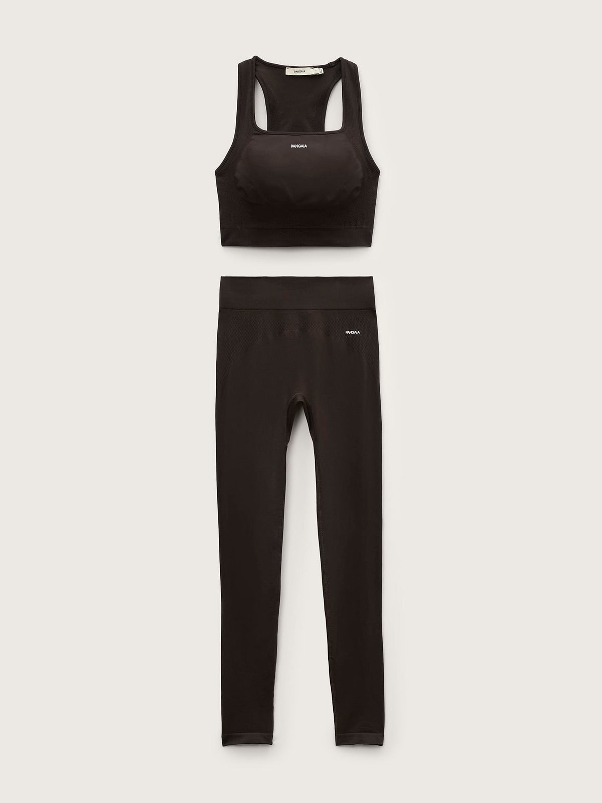 Womens Bio-Based Tank Top and Leggings Set—Obsidian Core