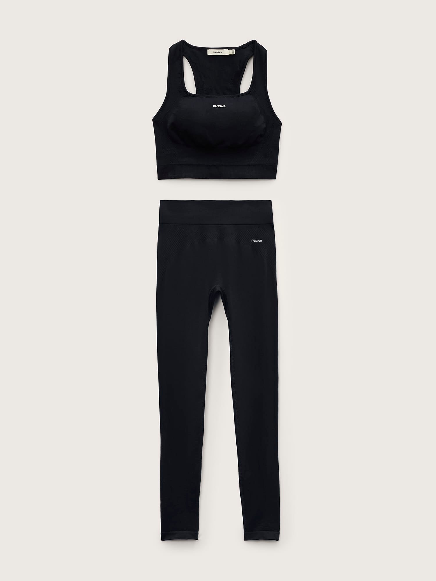 Womens Bio-Based Tank Top and Leggings Bundle—Black