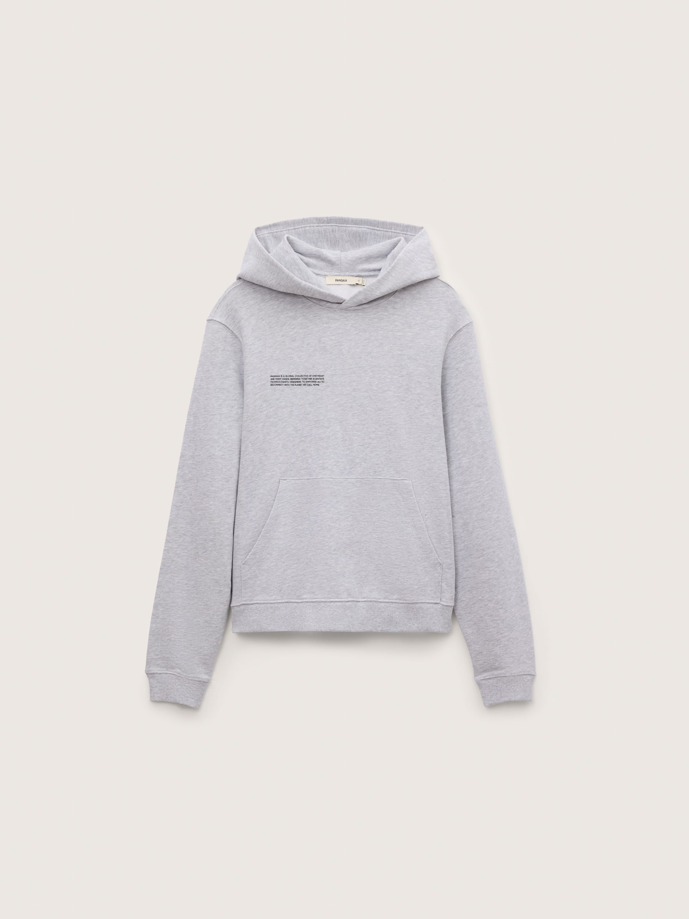 Womens Midweight Hoodie—Grey Marl