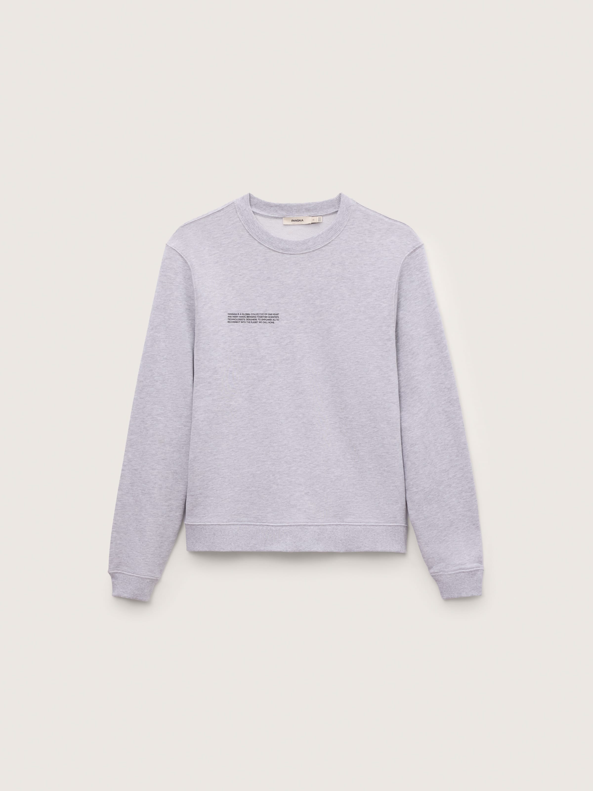 Womens Midweight Sweatshirt—Grey Marl