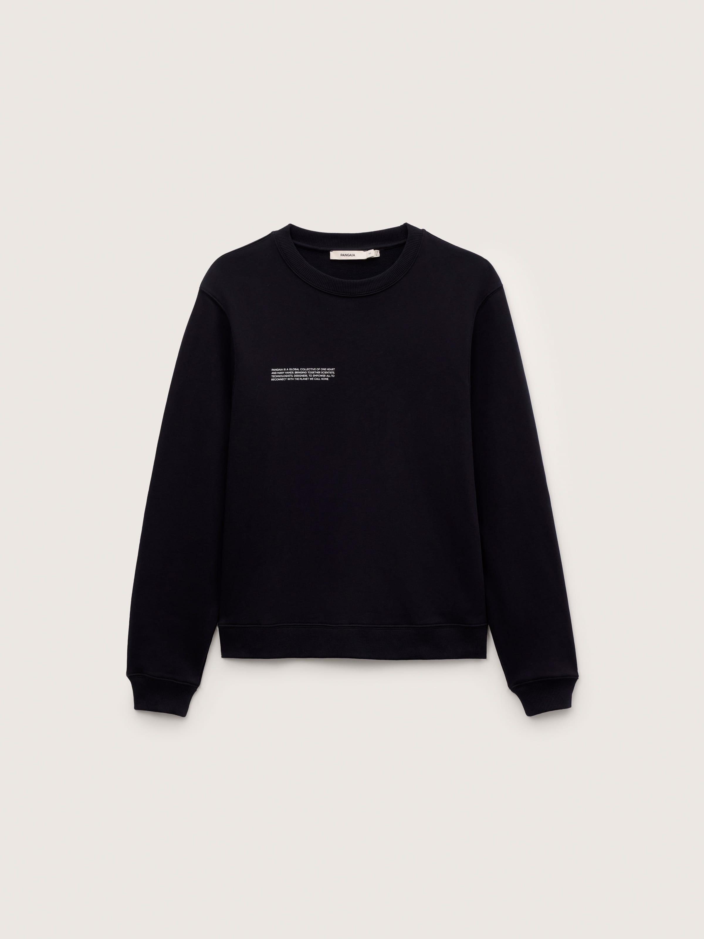 Womens Midweight Sweatshirt—Black