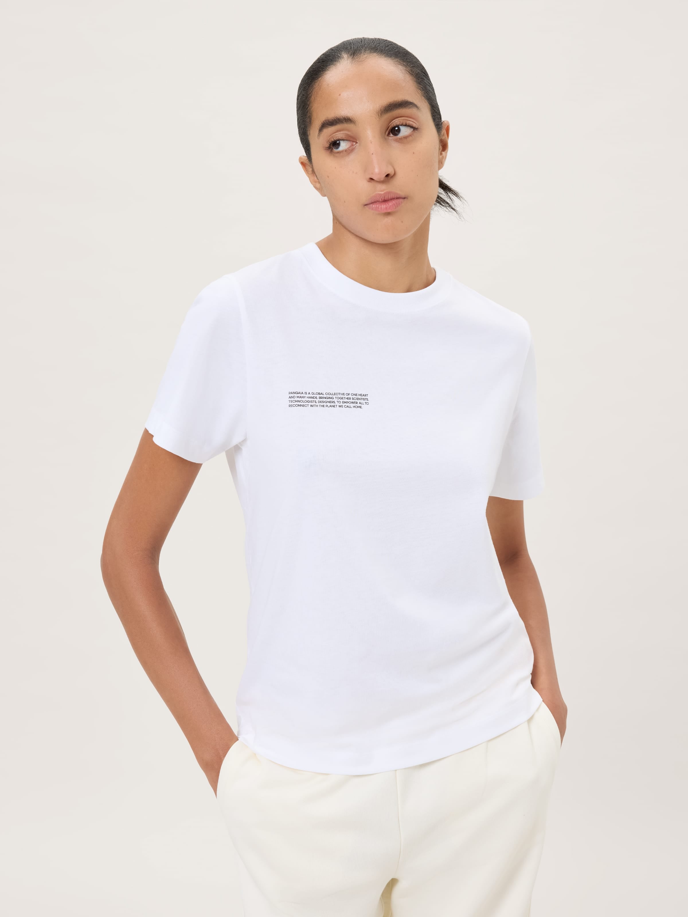 Womens Midweight T-Shirt—White