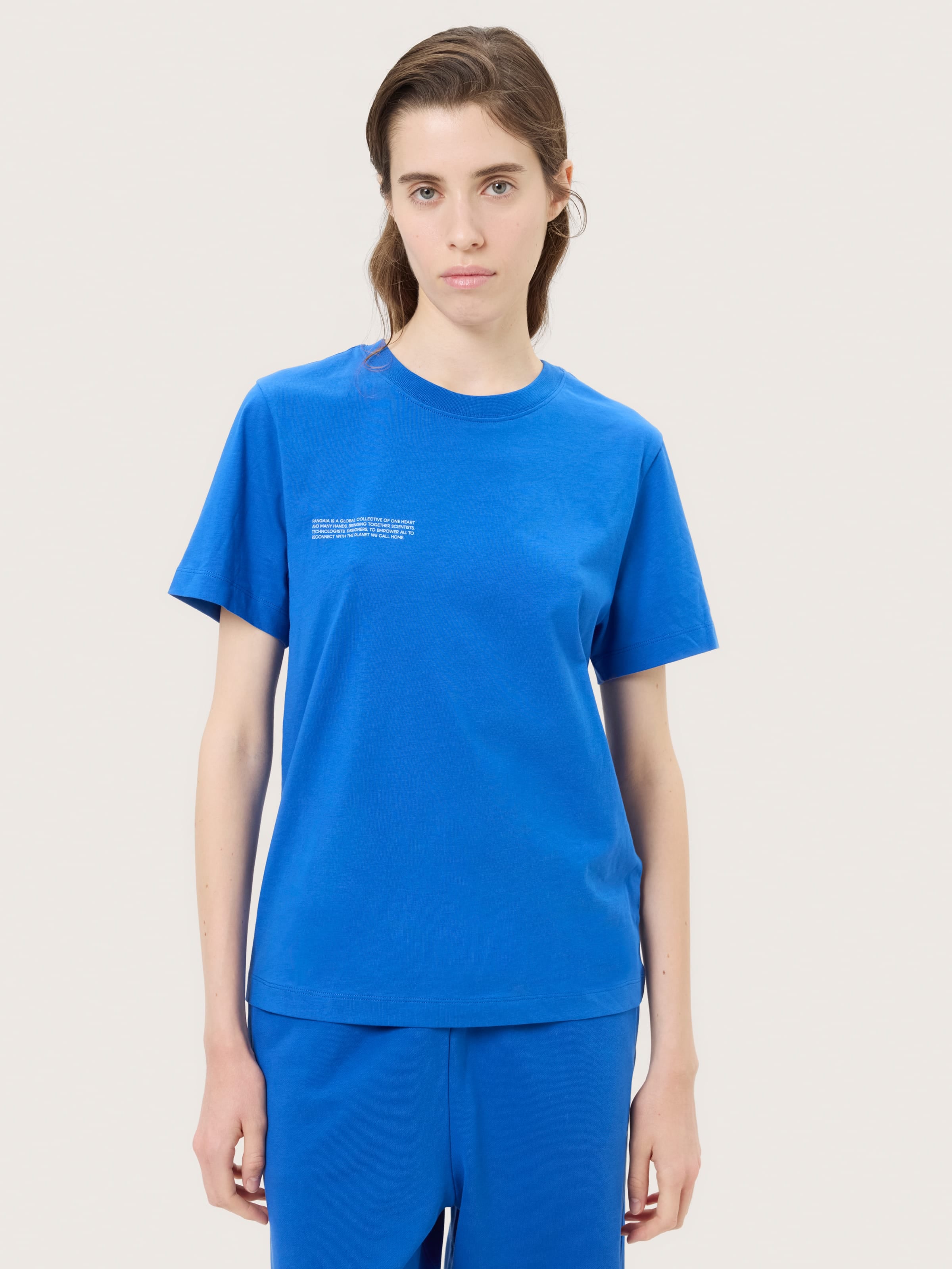 Womens Midweight T-Shirt—Gaia Blue