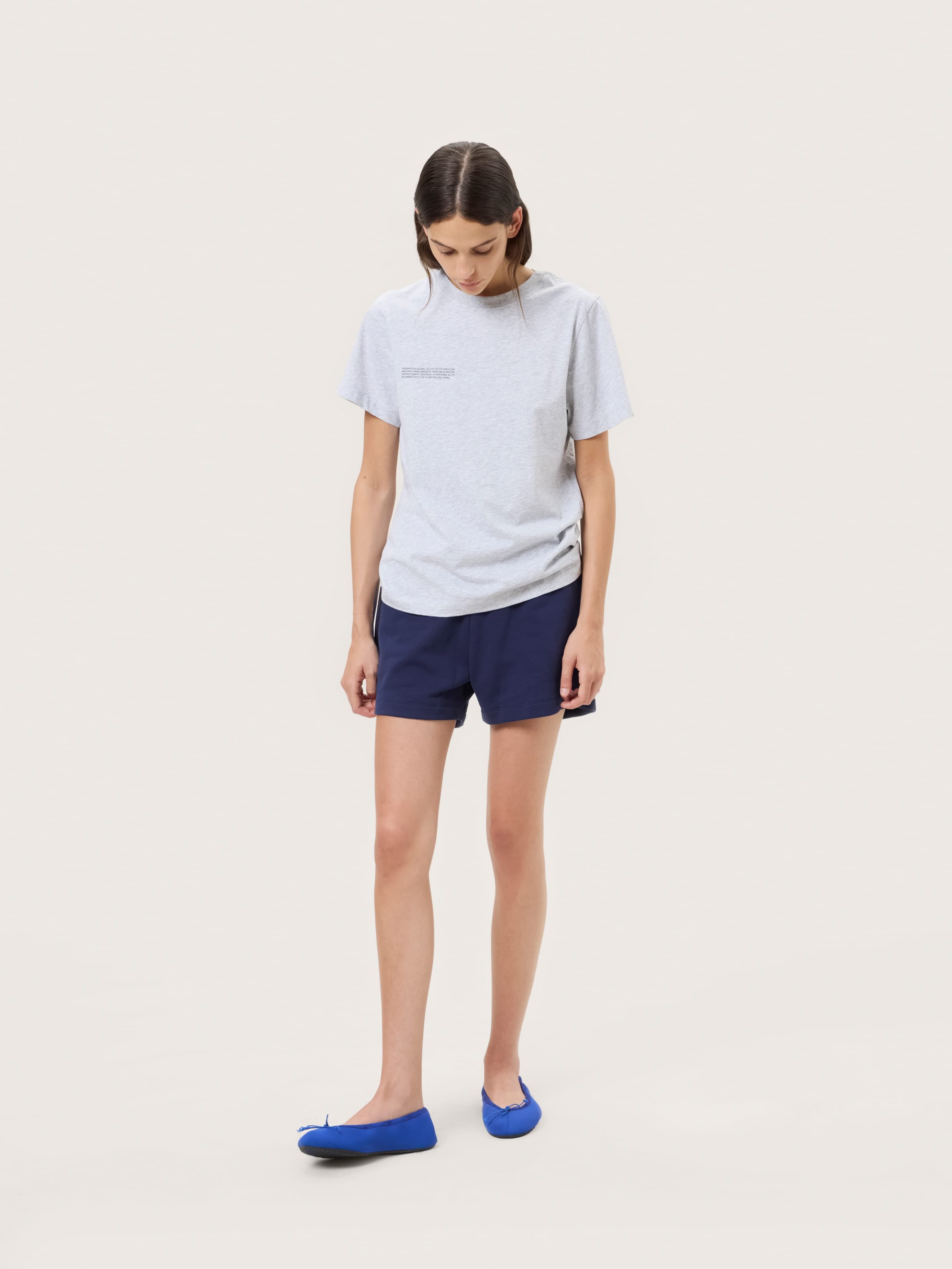 Womens Midweight Shorts—Ocean Navy