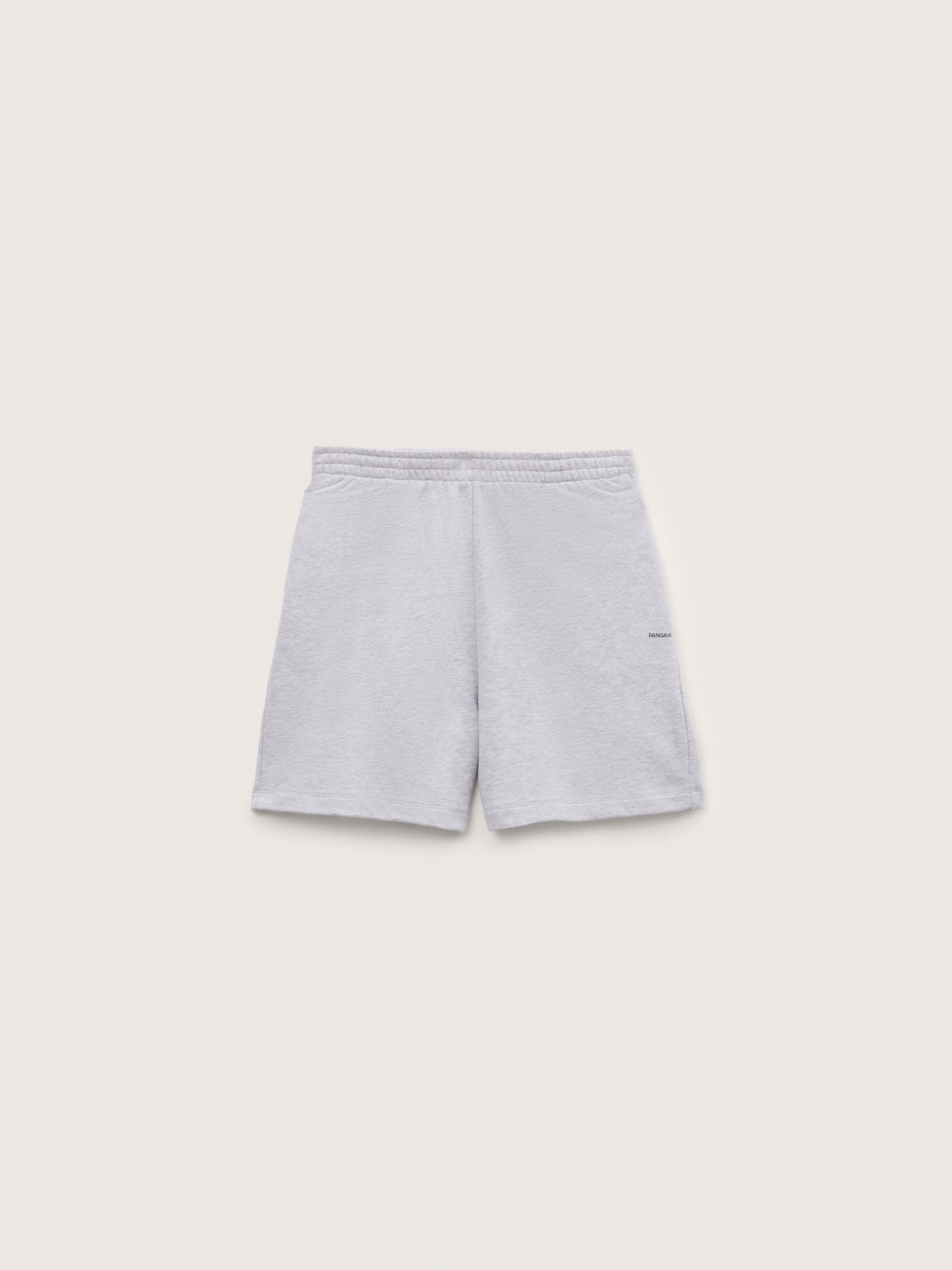 Womens Midweight Shorts—Grey Marl