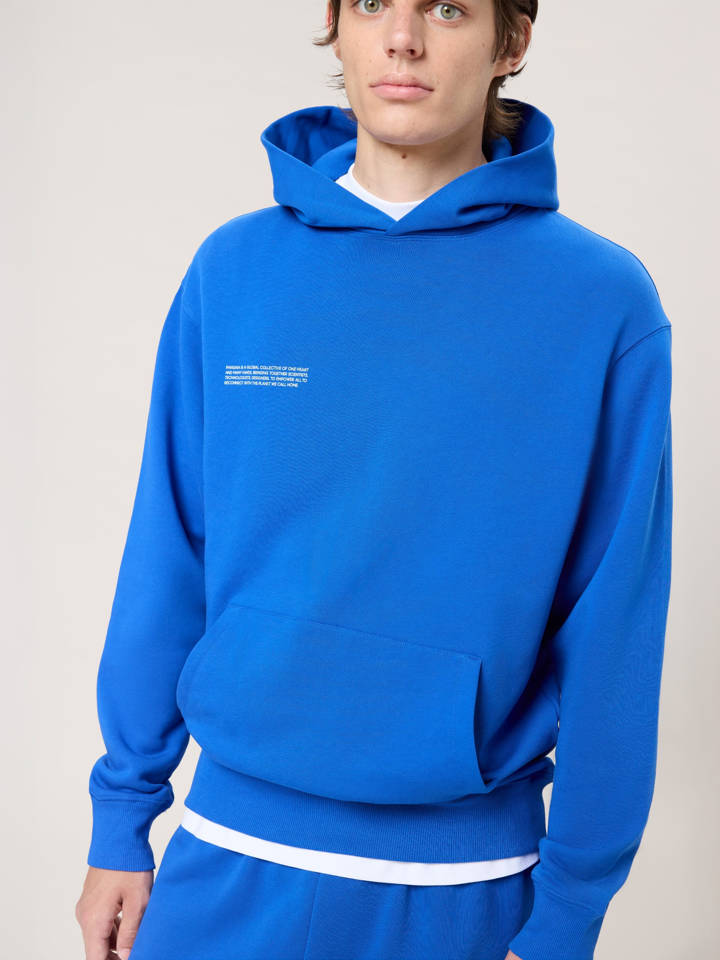 Mens Midweight Hoodie—Gaia Blue