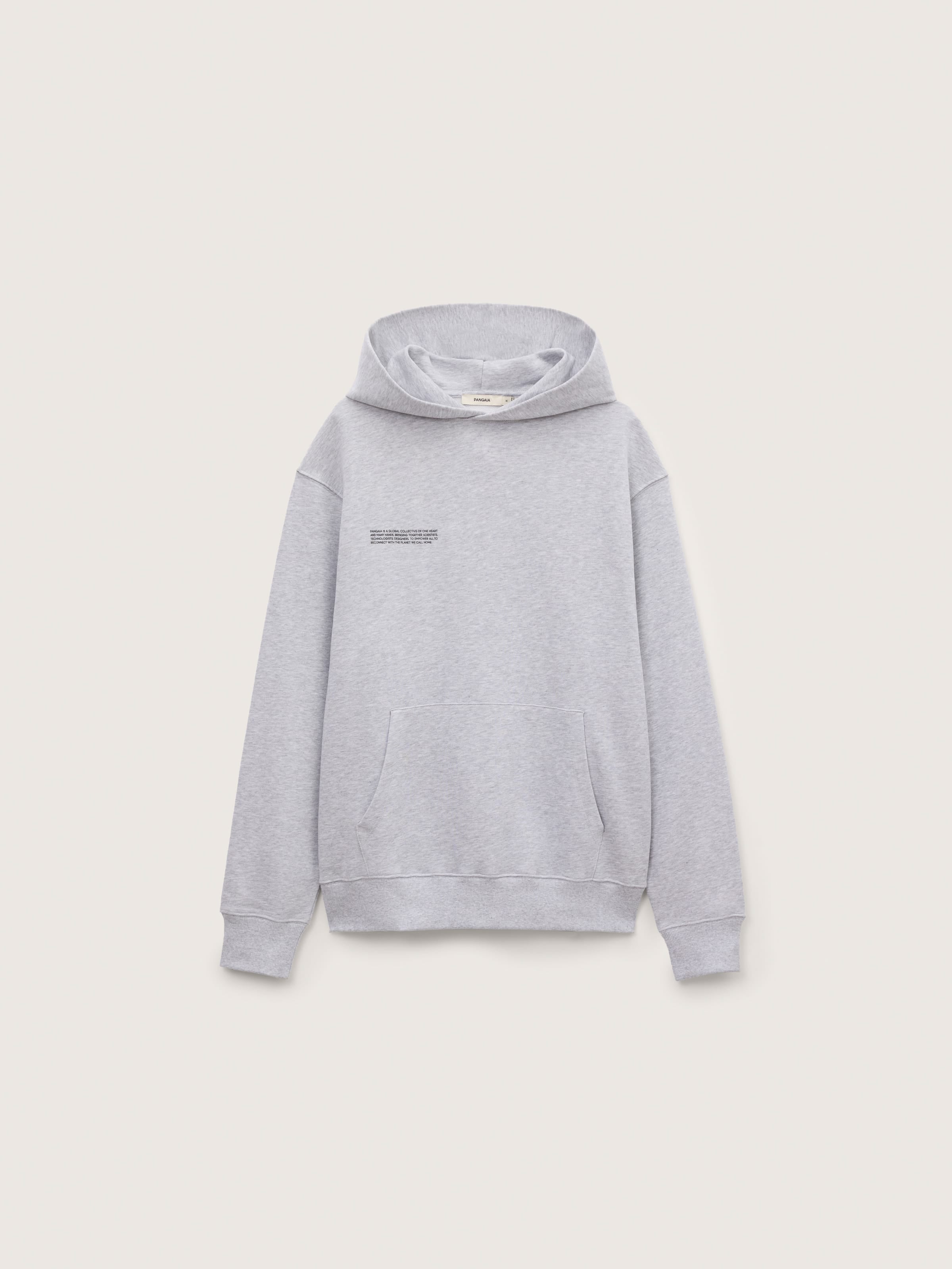 Mens Midweight Hoodie—Grey Marl