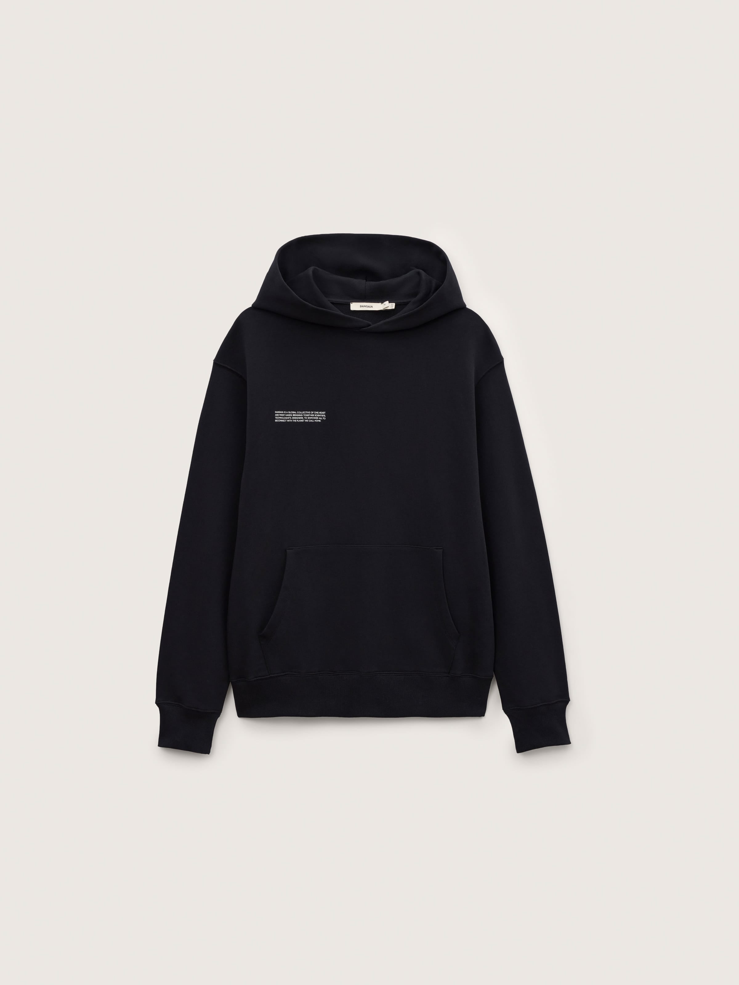 Mens Midweight Hoodie—Black