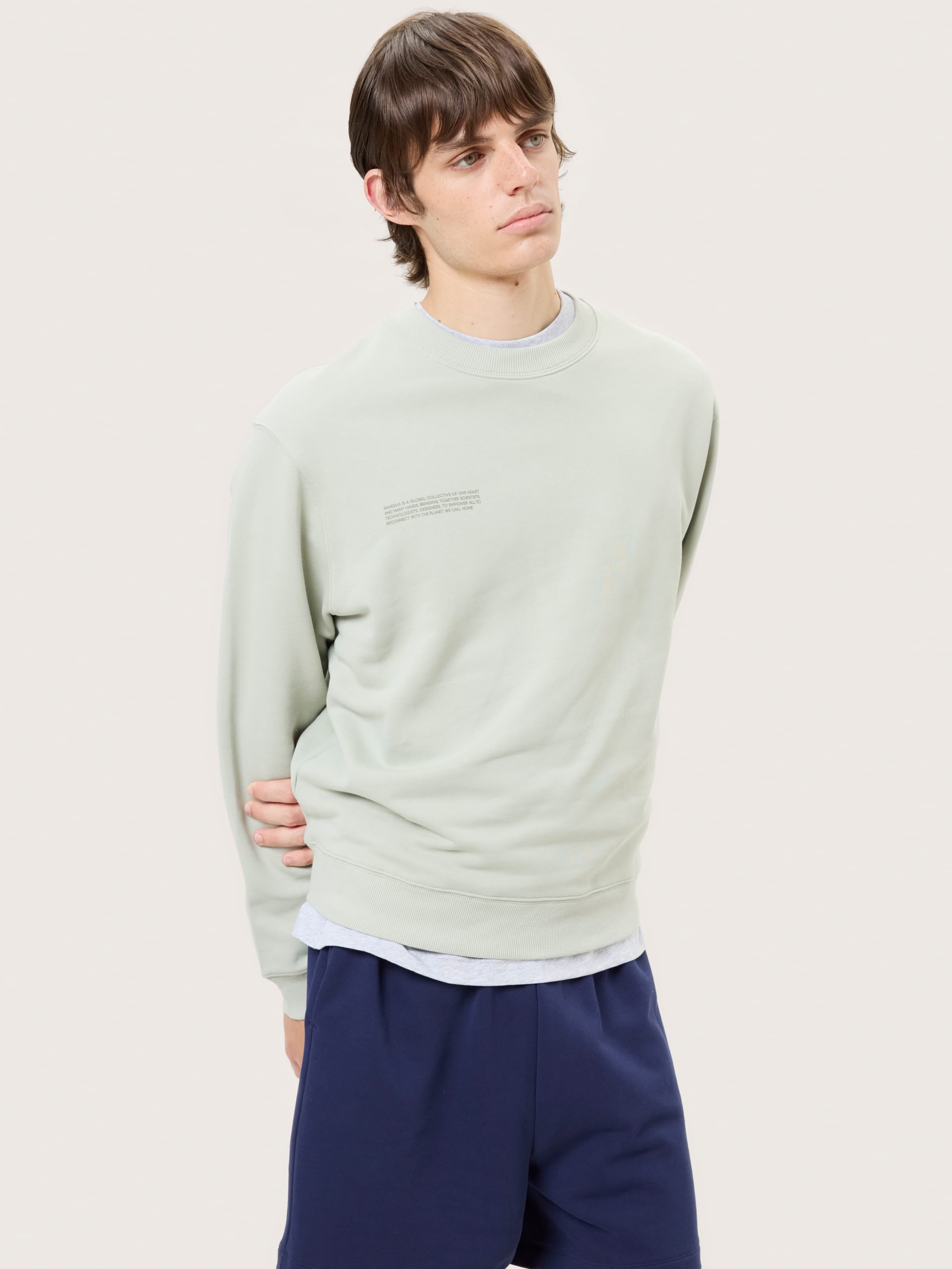 Mens Midweight Sweatshirt—Iron Fade
