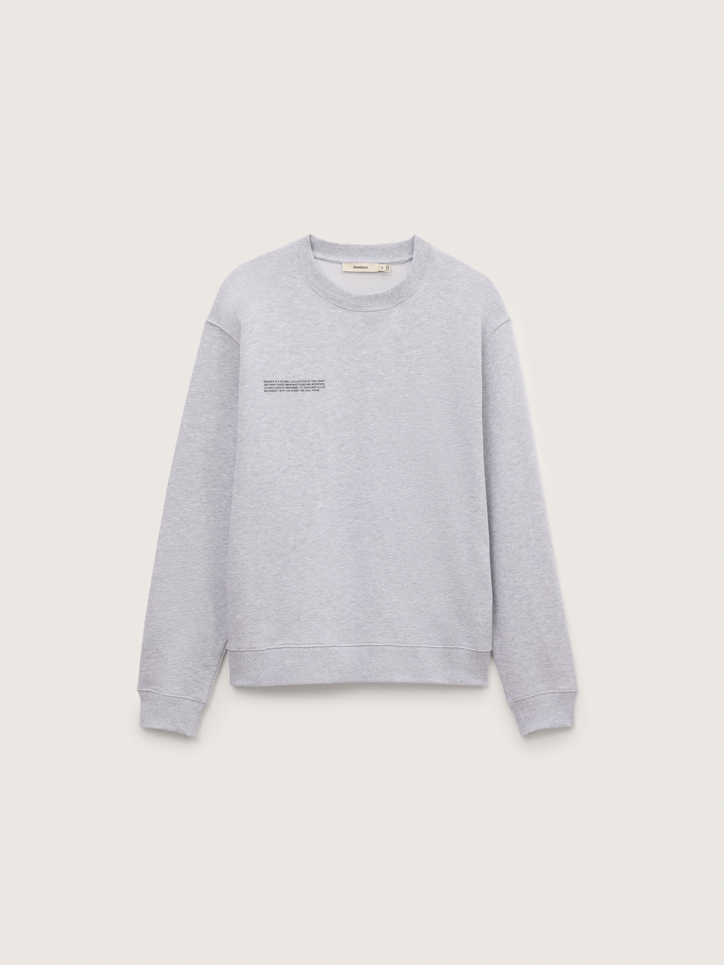 Mens Midweight Sweatshirt—Grey Marl