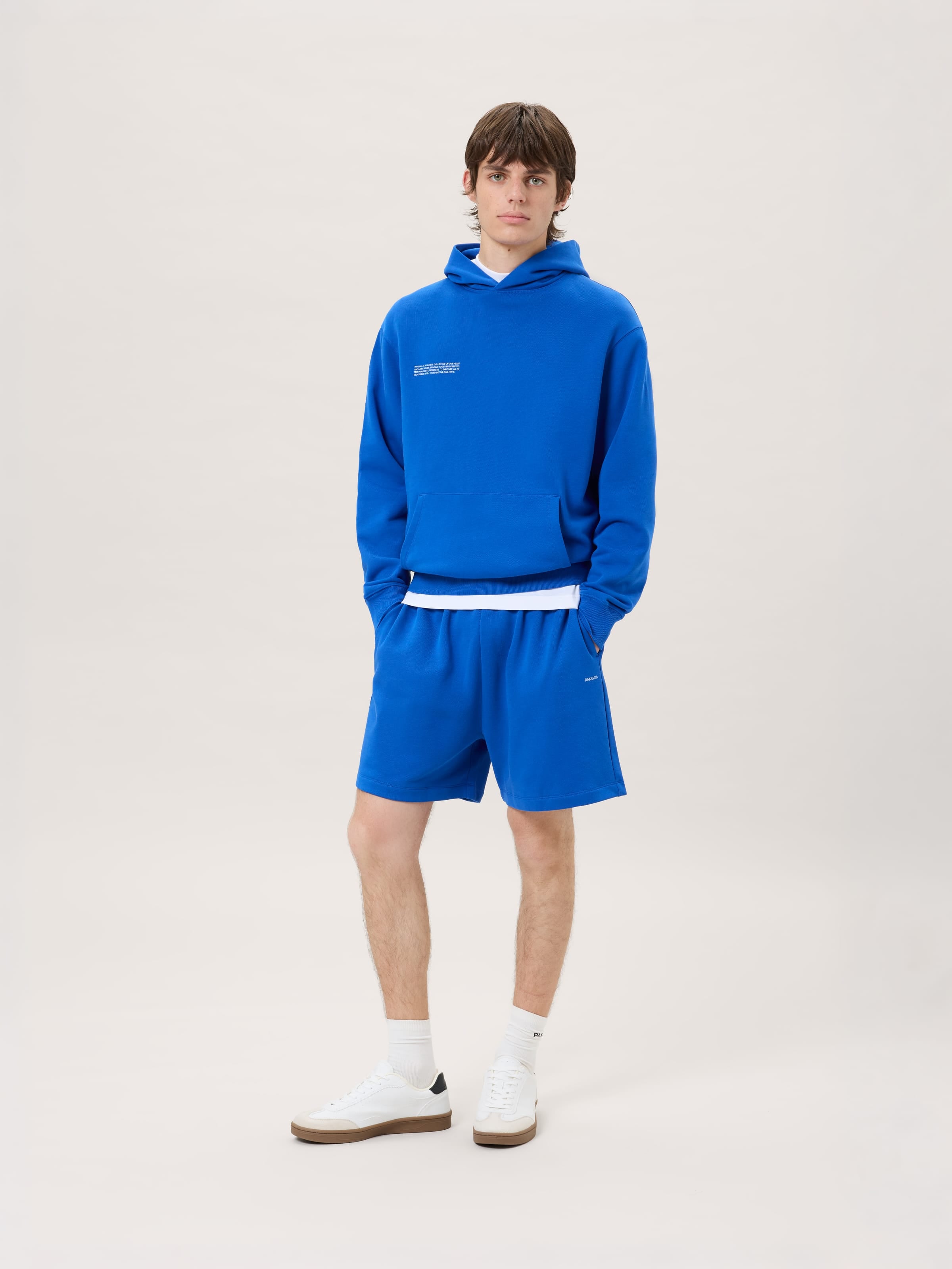 Mens Midweight Shorts—Gaia Blue