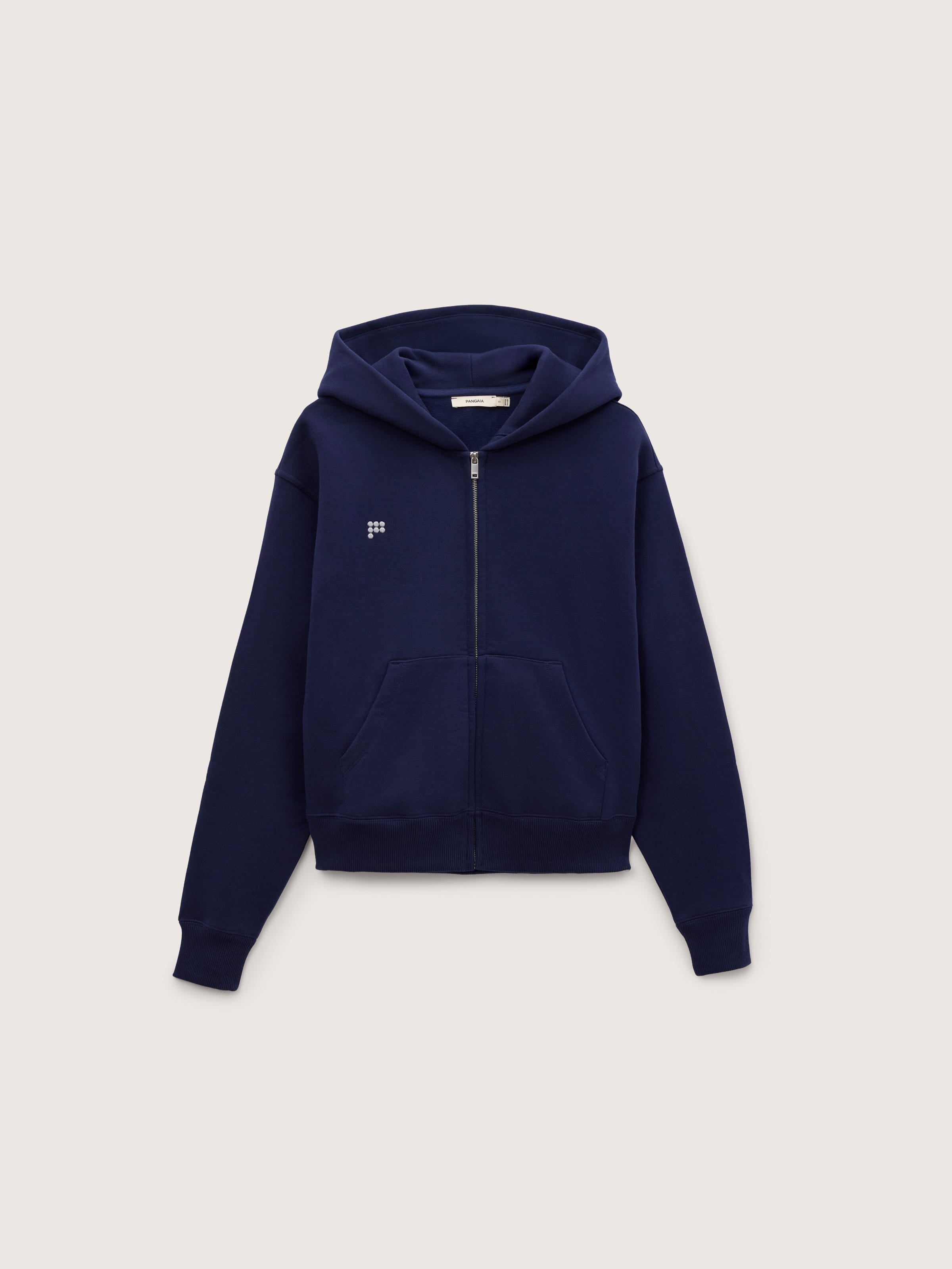 Womens Heavyweight Zip Up Hoodie—Ocean Navy