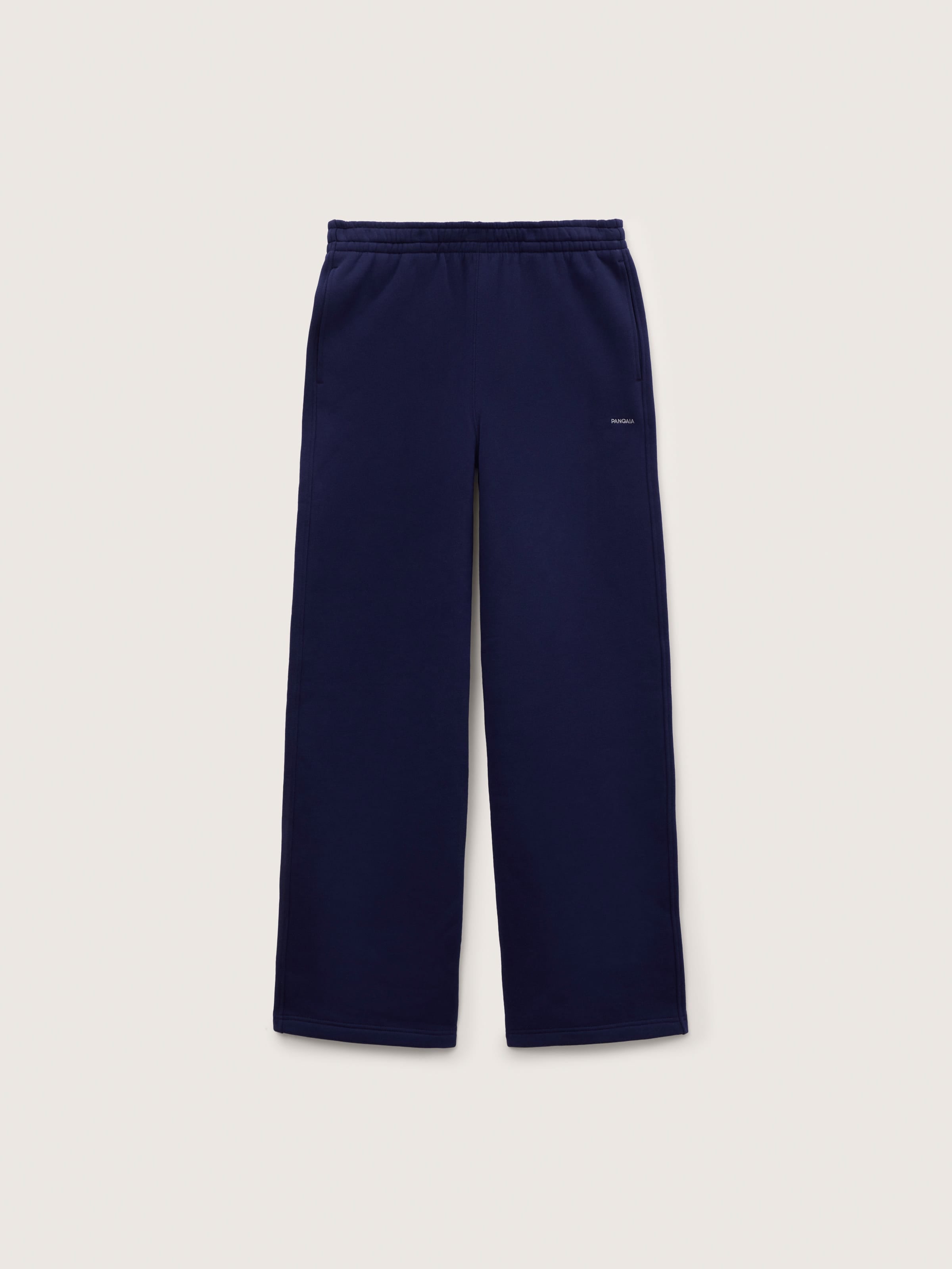 Womens Heavyweight Straight Leg Track Pants—Ocean Navy