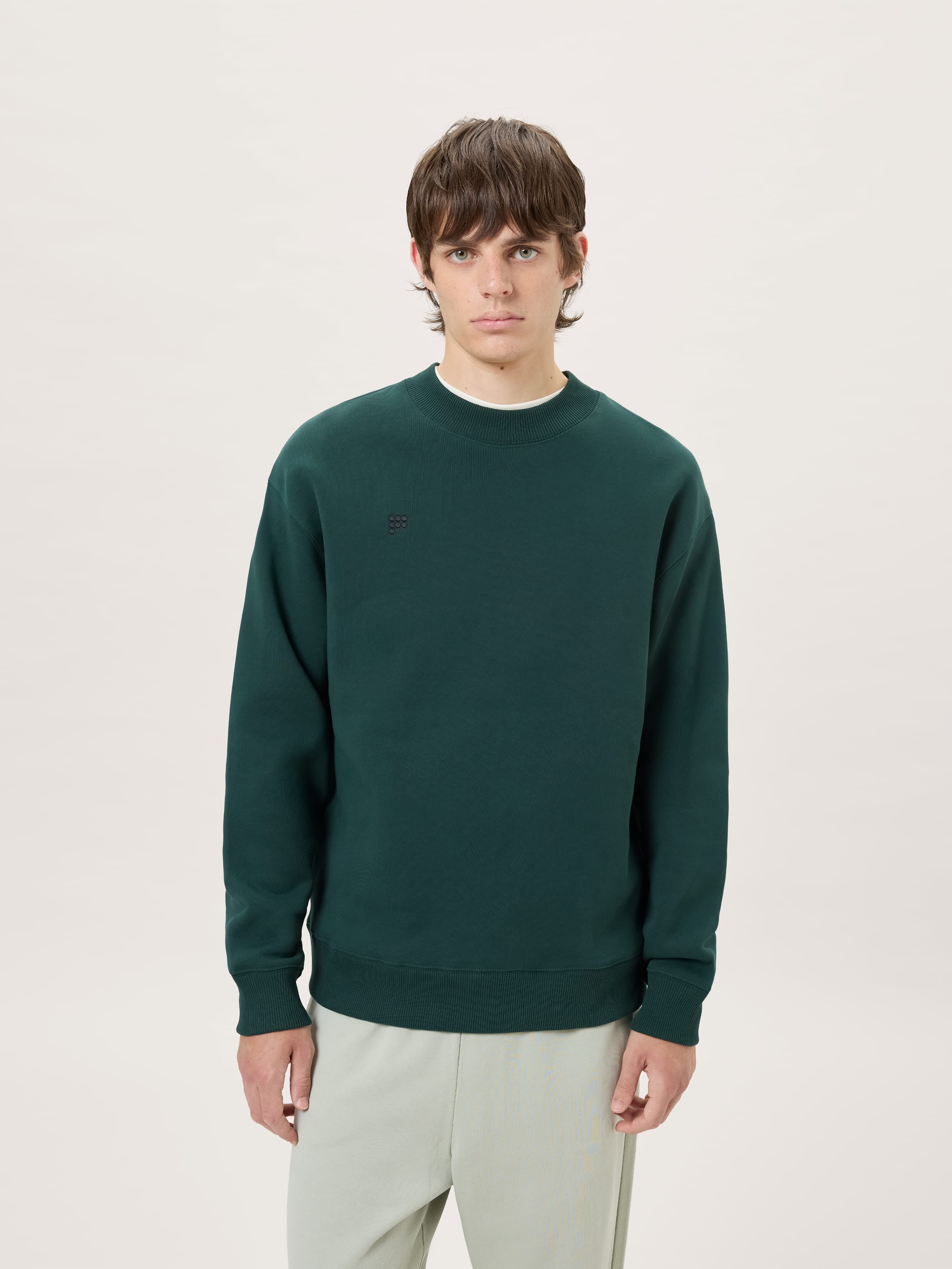 Mens Heavyweight Sweatshirt—Depth Green