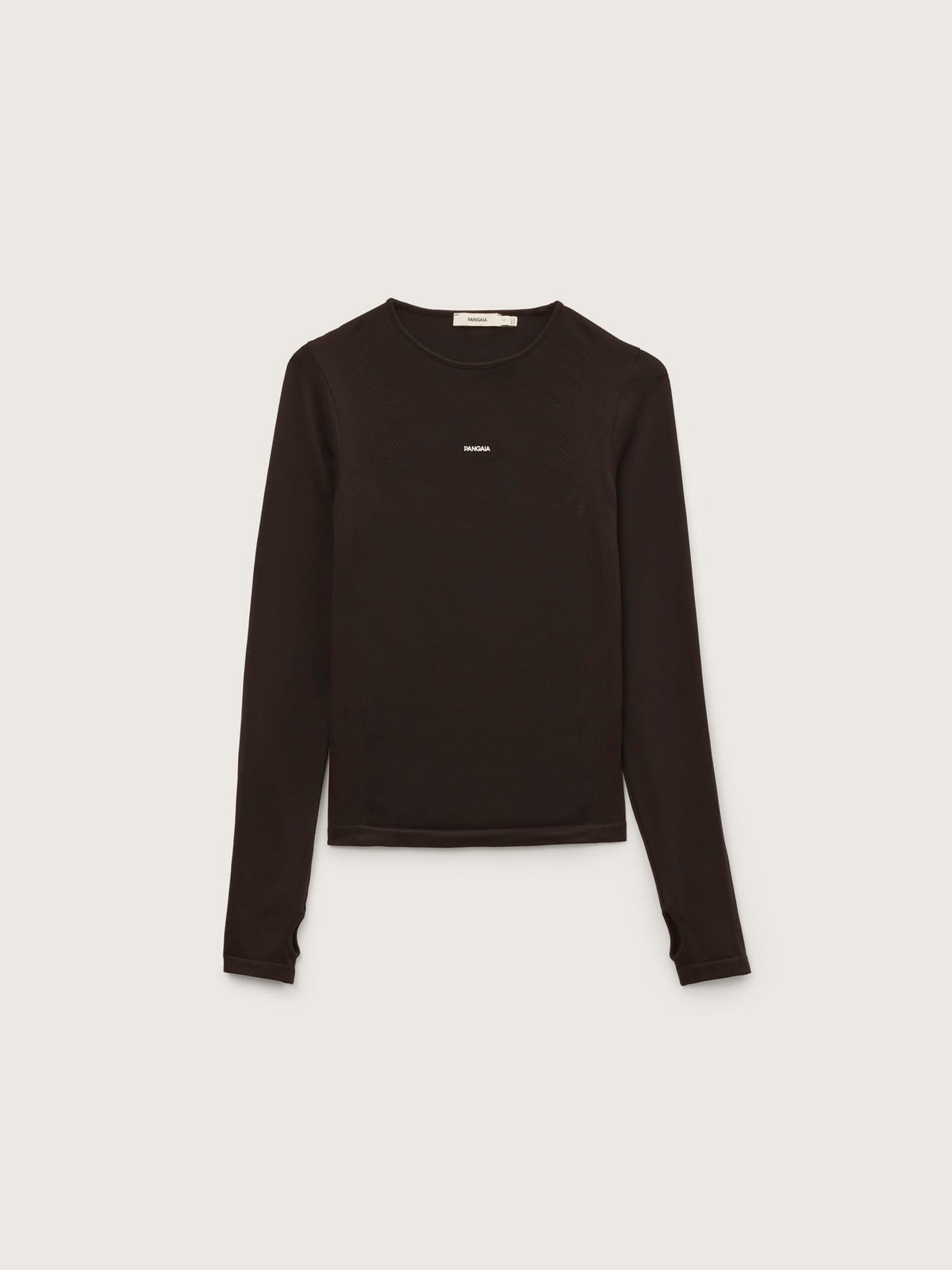Womens Bio-Based Long Sleeve Top—Obsidian Core