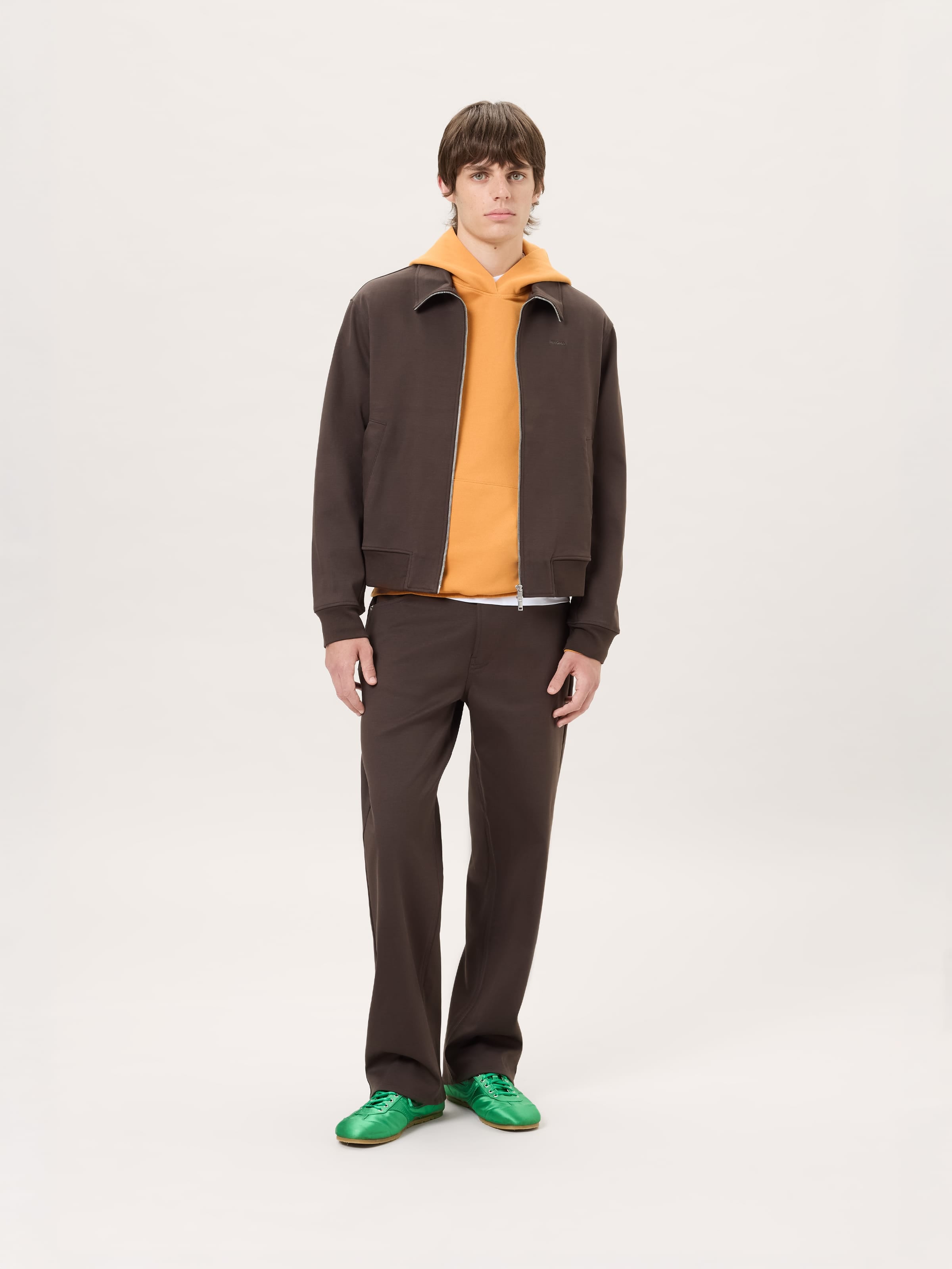 Mens Heavyweight Interlock Trousers—Obsidian Core