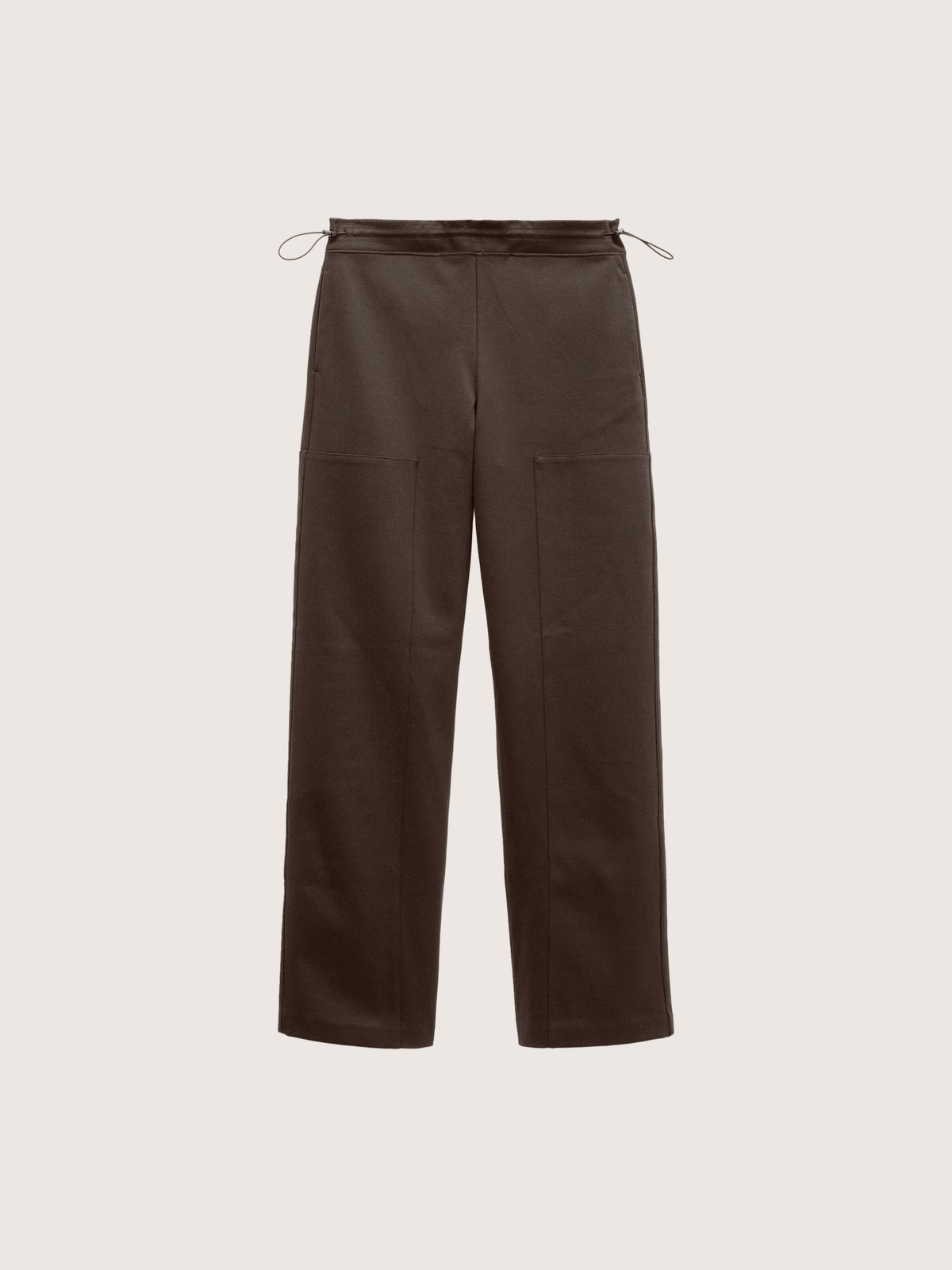 Womens Heavyweight Interlock Trousers—Obsidian Core