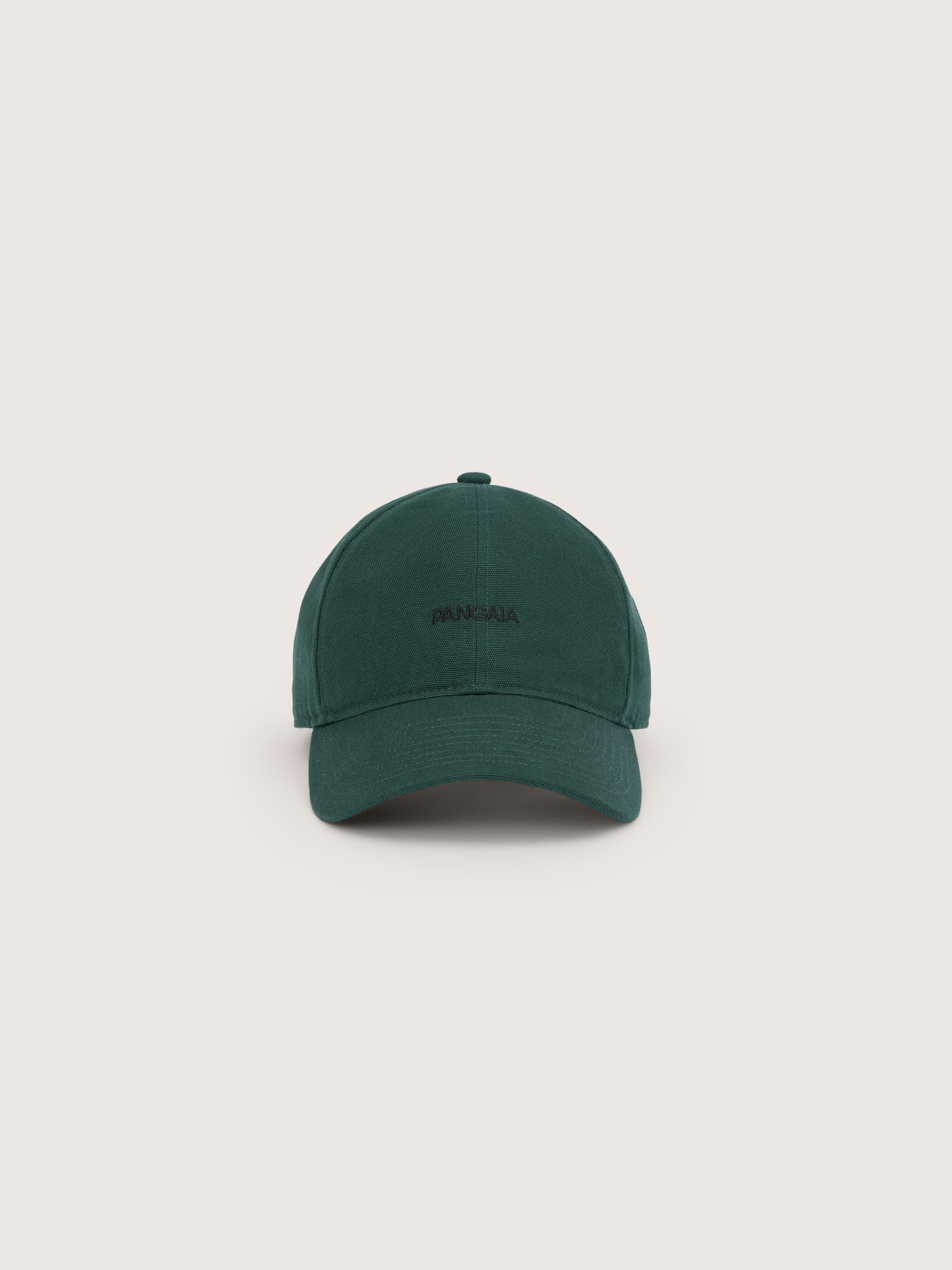 Organic Cotton Cap Pangaia Logo—Depth Green