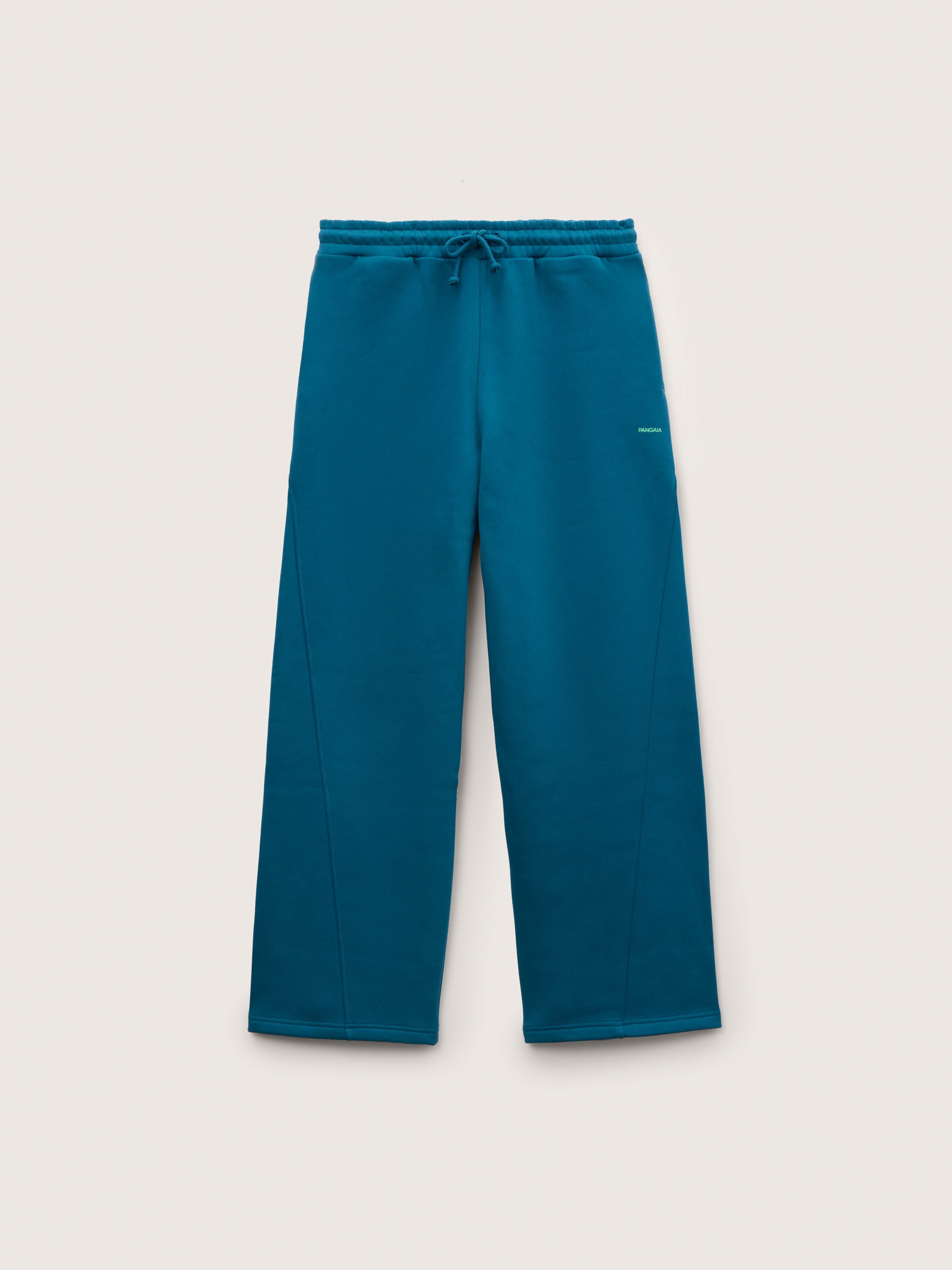 Mens Heavyweight Drawstring Straight Leg Track Pants—Crimson Echo