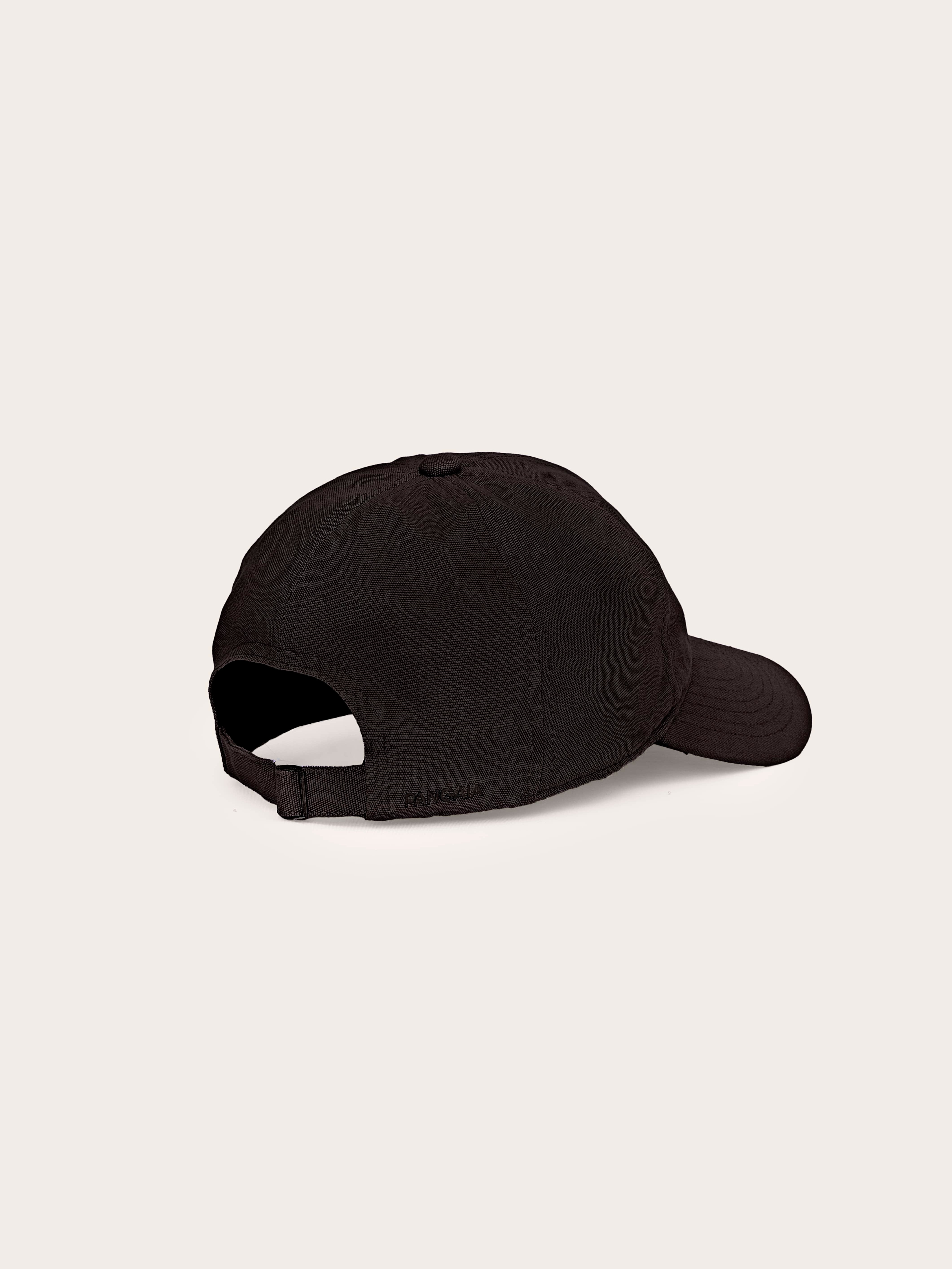 Organic Cotton Cap '7 Circle P' Logo—Obsidian Core