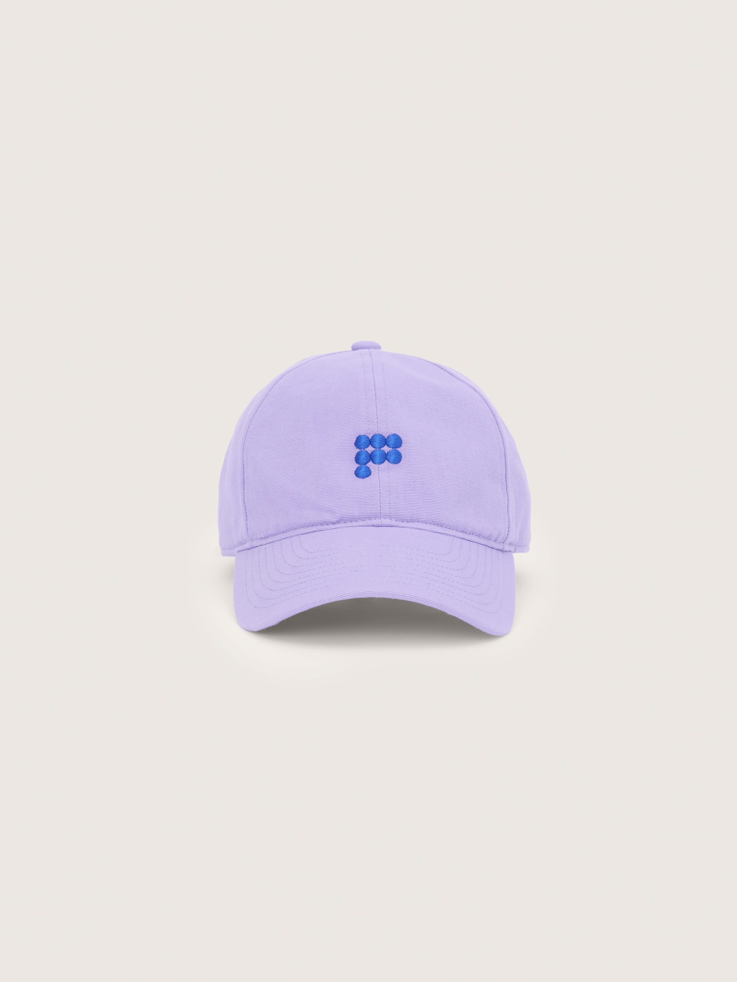 Organic Cotton Cap '7 Circle P' Logo—Lavender Haze