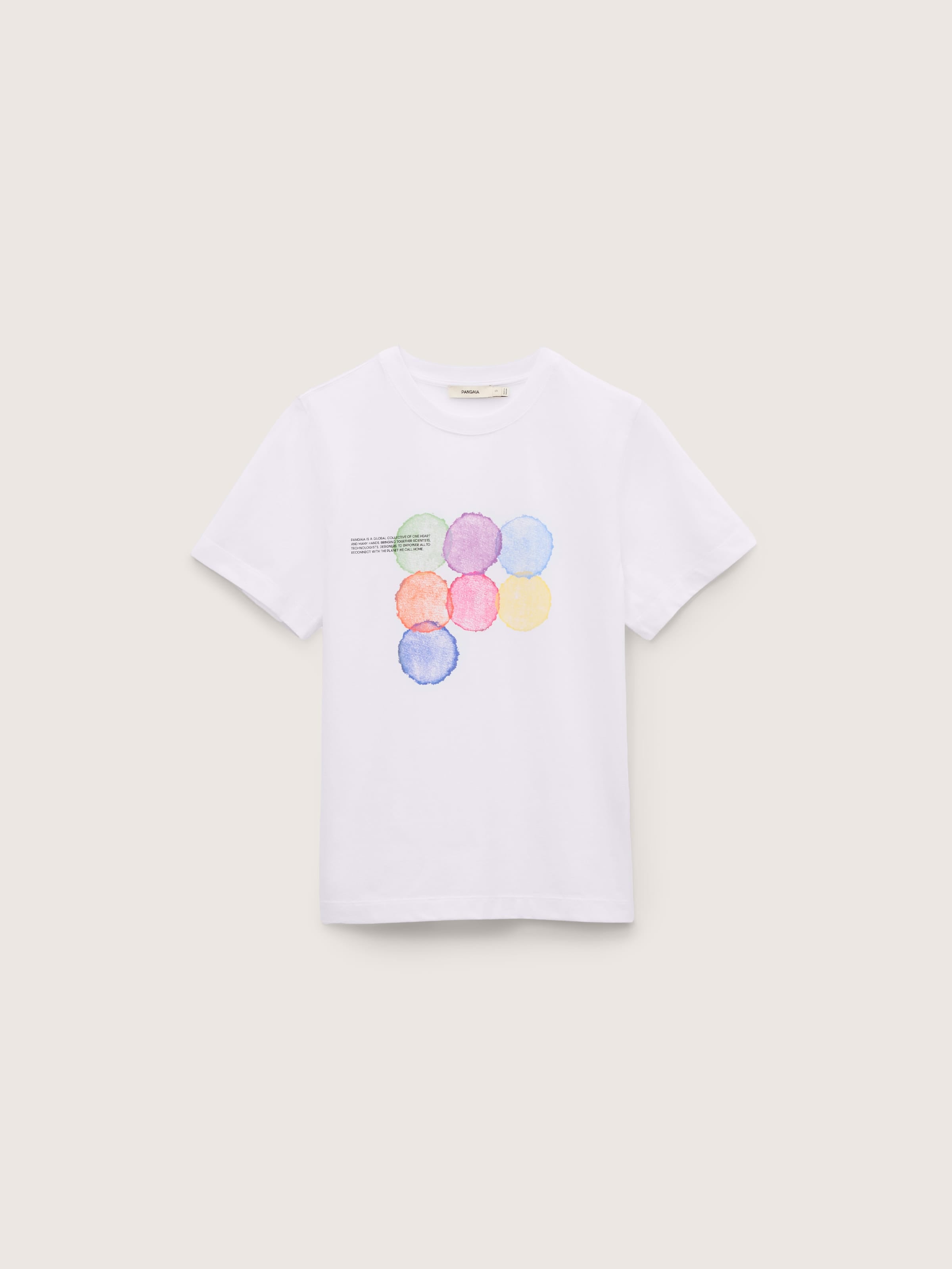 Womens Midweight T-Shirt Seven Circles—White