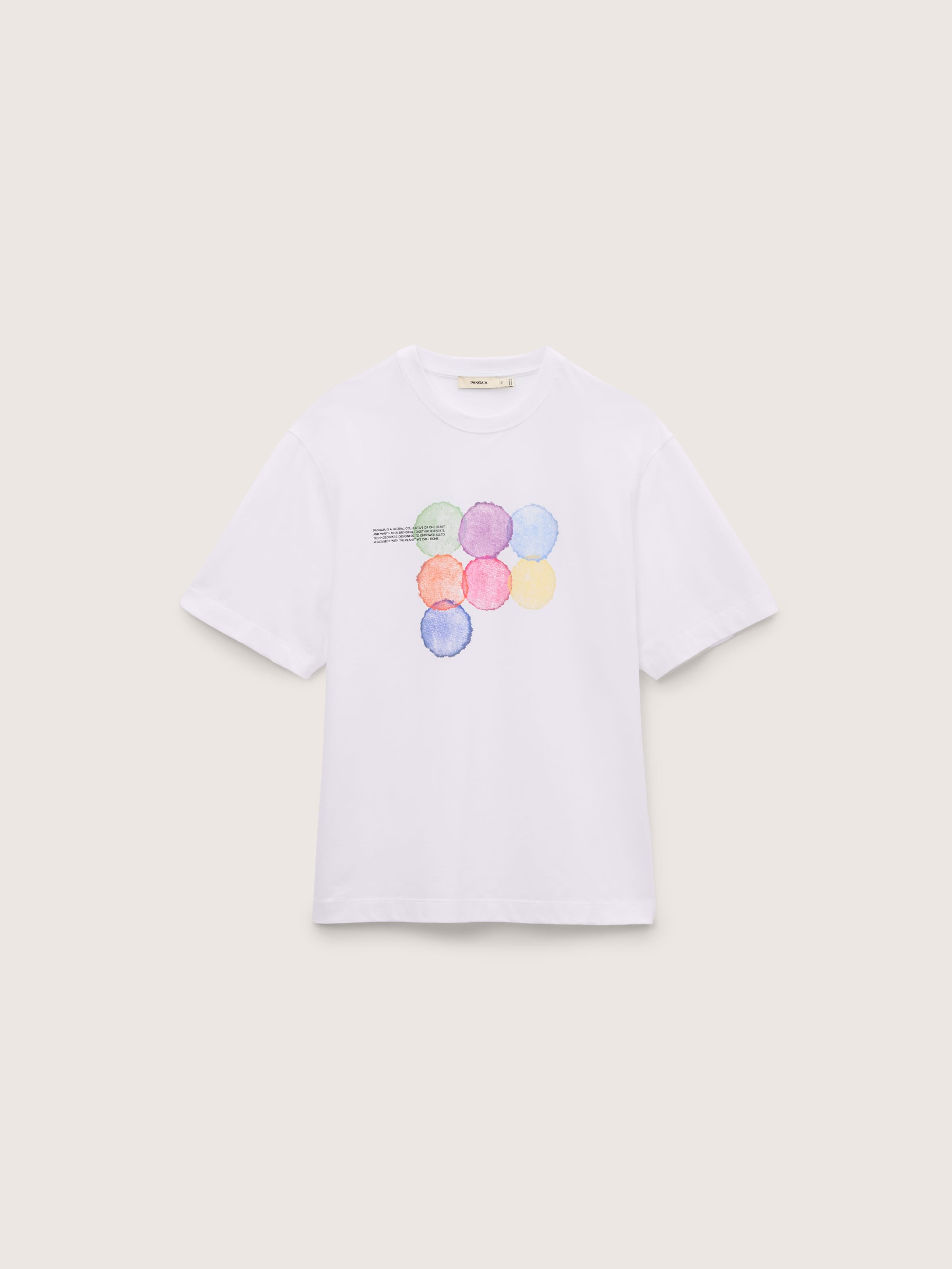 Mens Midweight T-Shirt Seven Circles—White