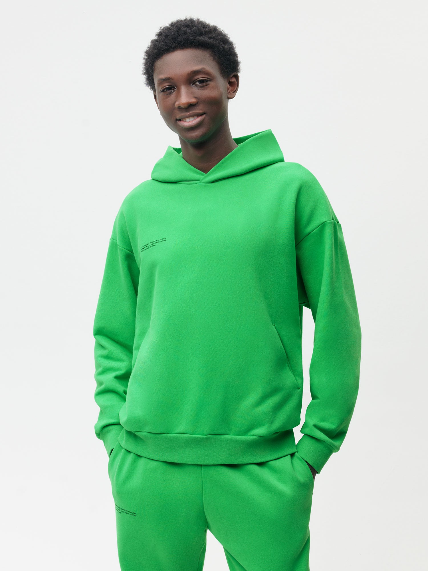 Green hoodie cheap and sweatpants