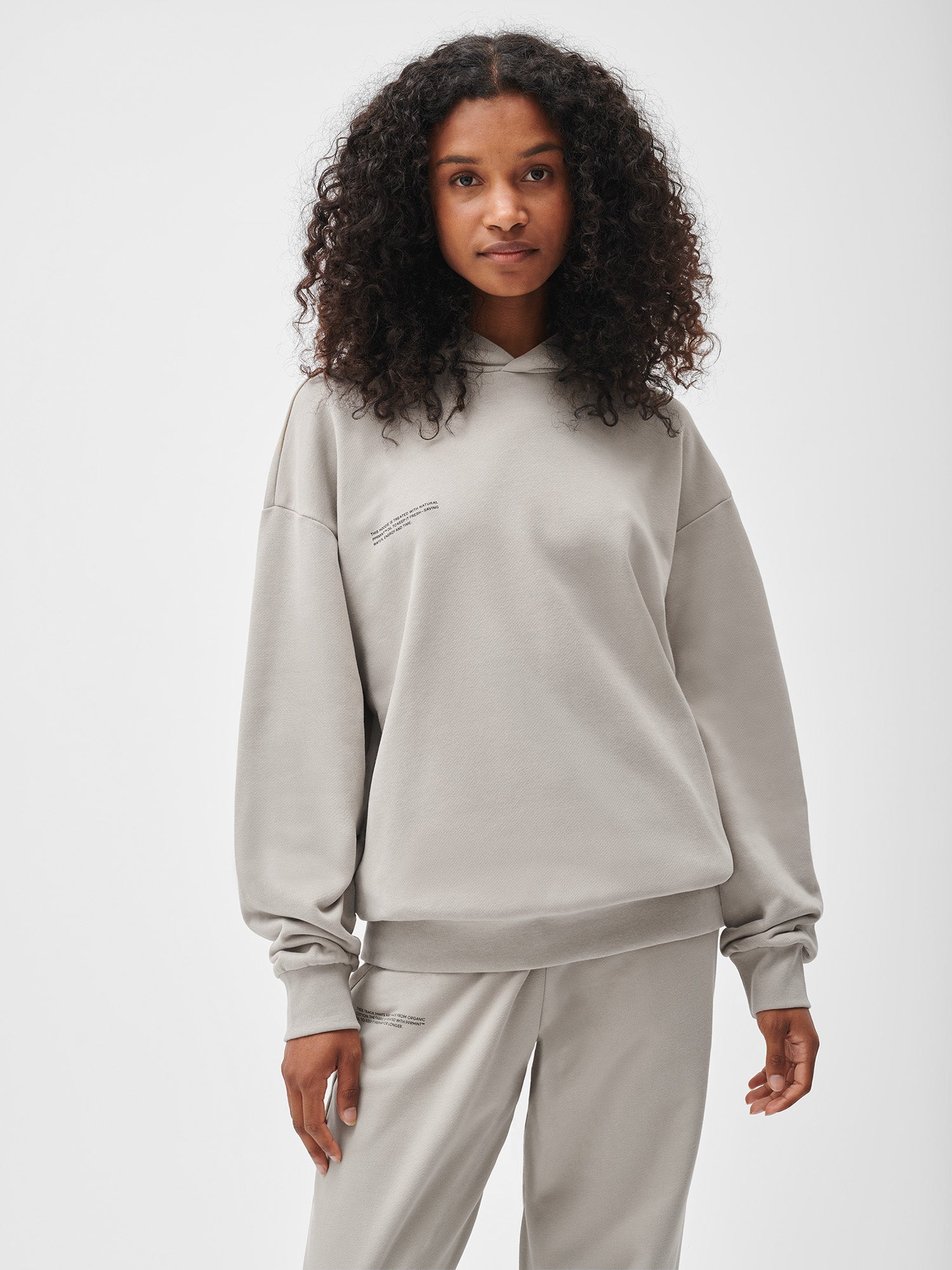 Pangaia 2025 grey hoodie