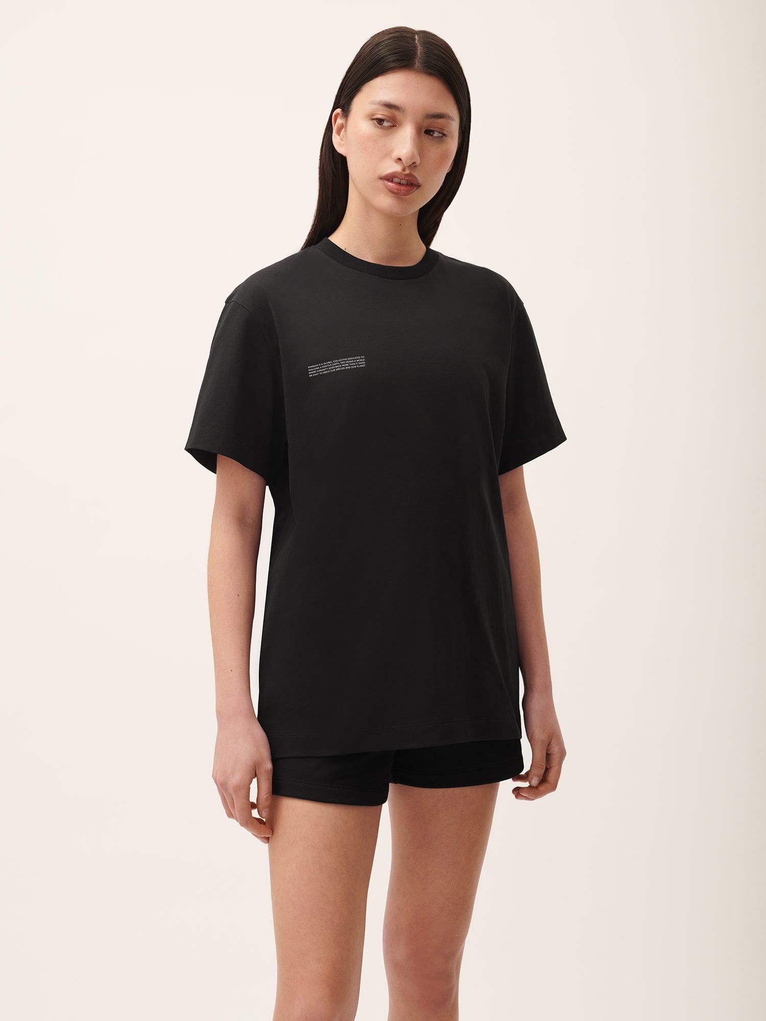Womens 365 Midweight T-shirt—Black
