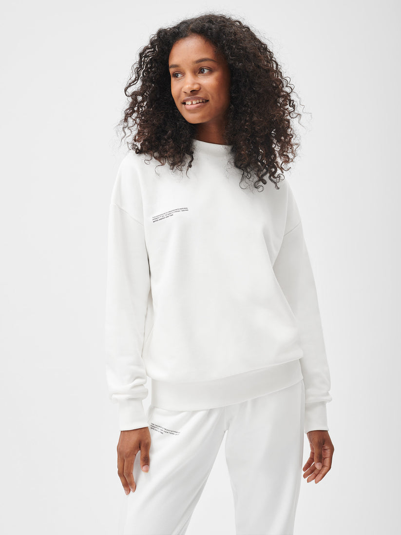 Off-white 365 Midweight Sweatshirt | Pangaia