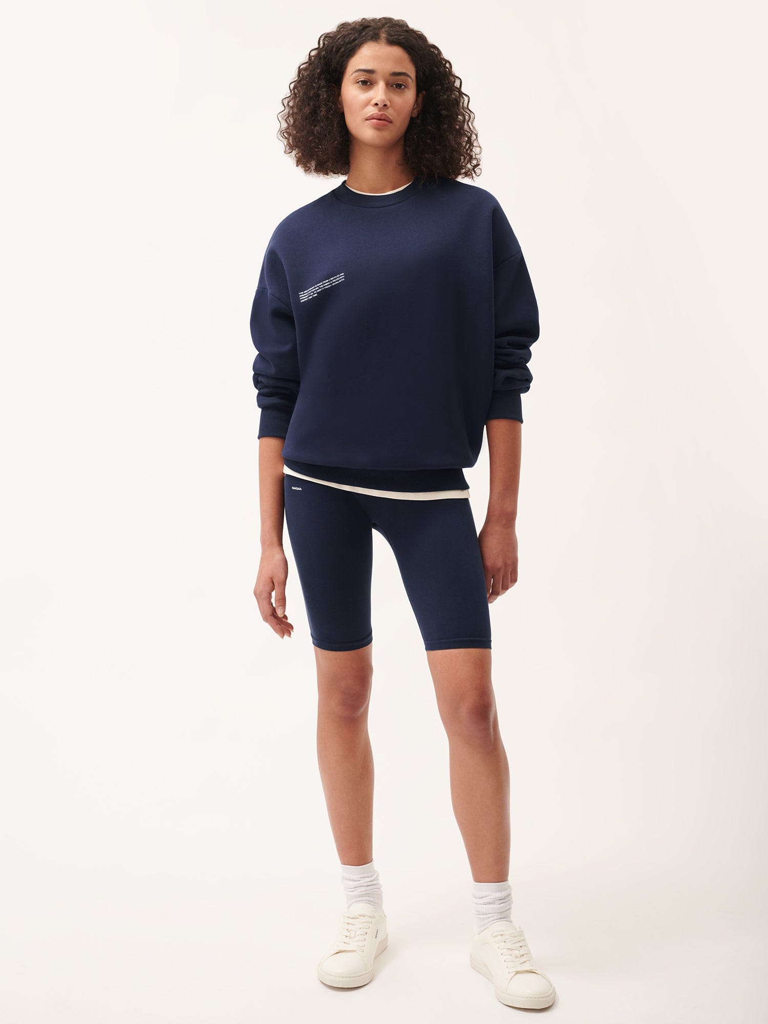 Pangaia sweater and shorts set hotsell