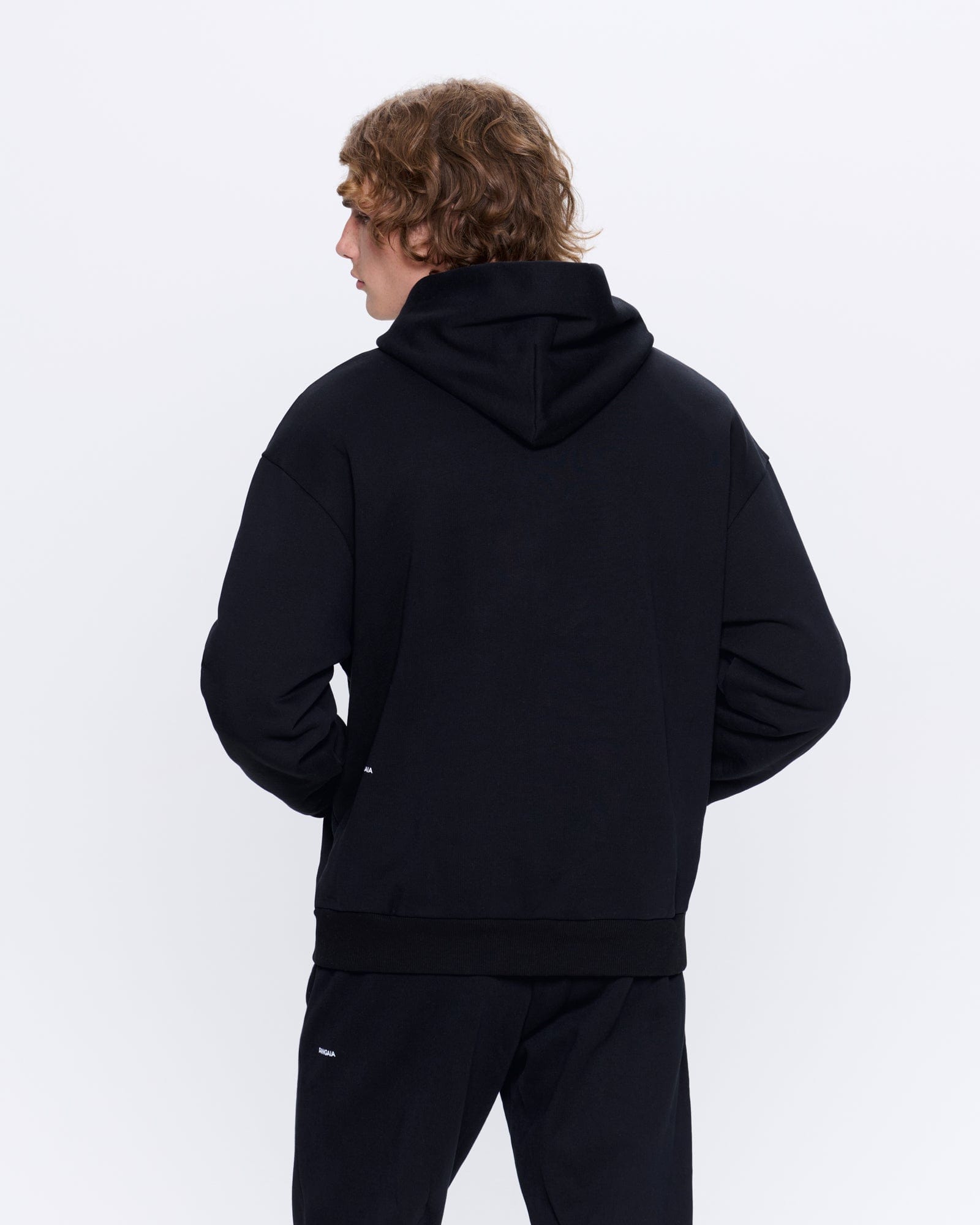Mens Black 365 Heavyweight Hoodie Designer Hoodies PANGAIA