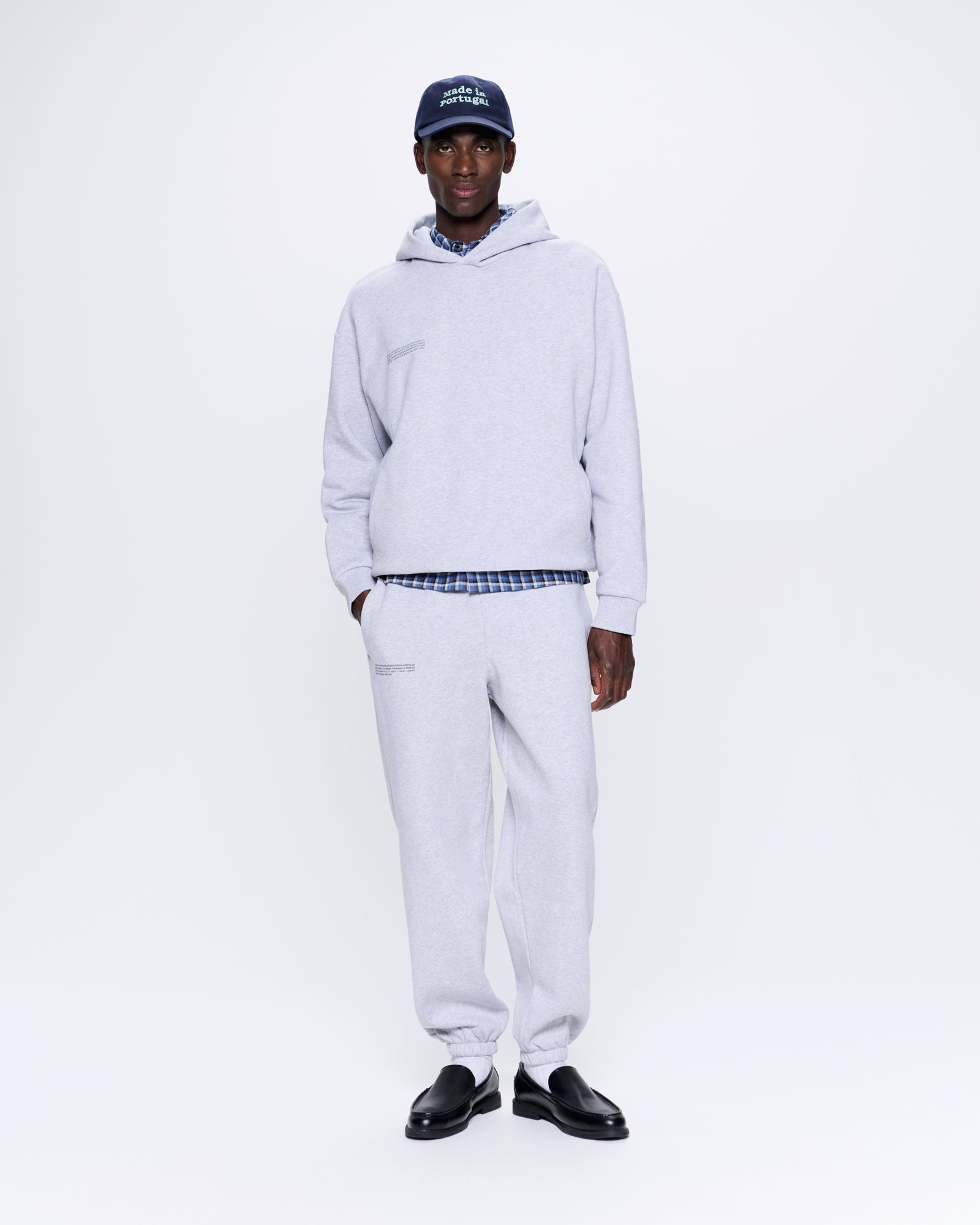 Mens Grey 365 Heavyweight Hoodie Designer Hoodies PANGAIA