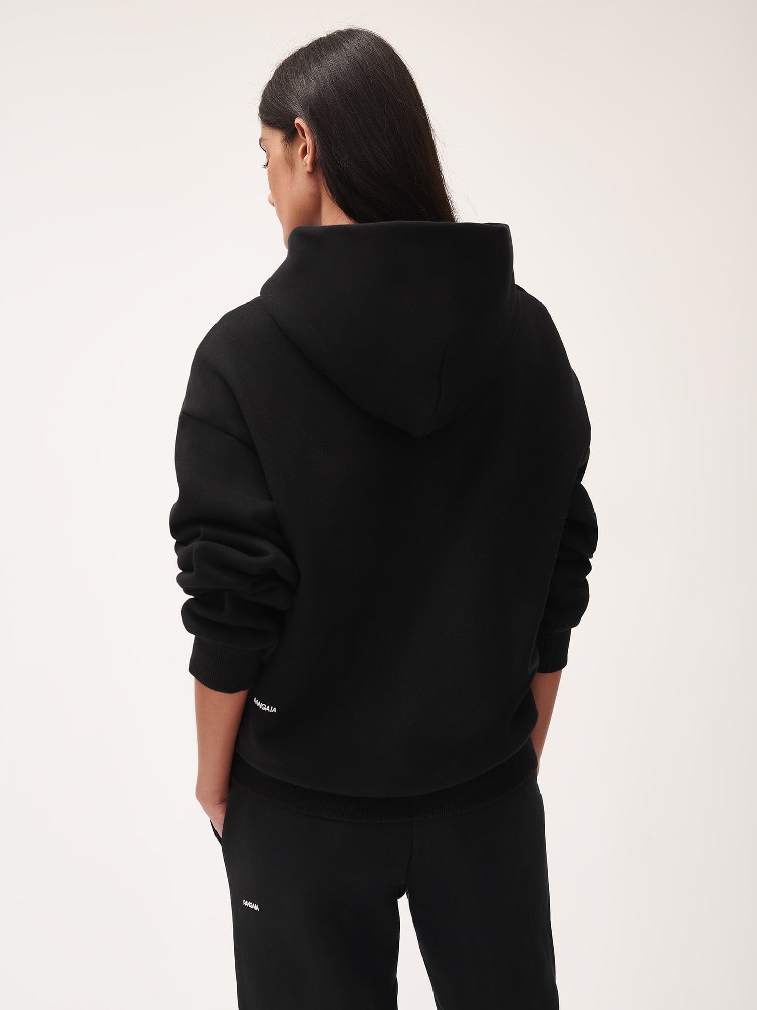 Womens Black 365 Heavyweight Hoodie Designer Hoodies PANGAIA