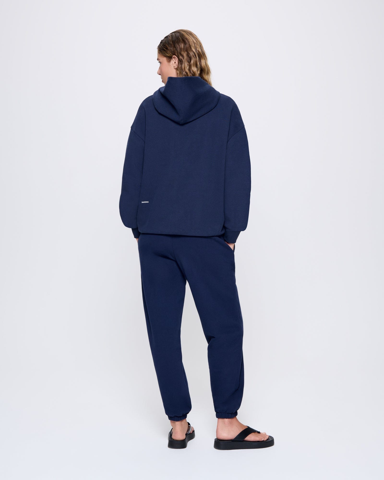 365 Midweight Hoodie—navy blue