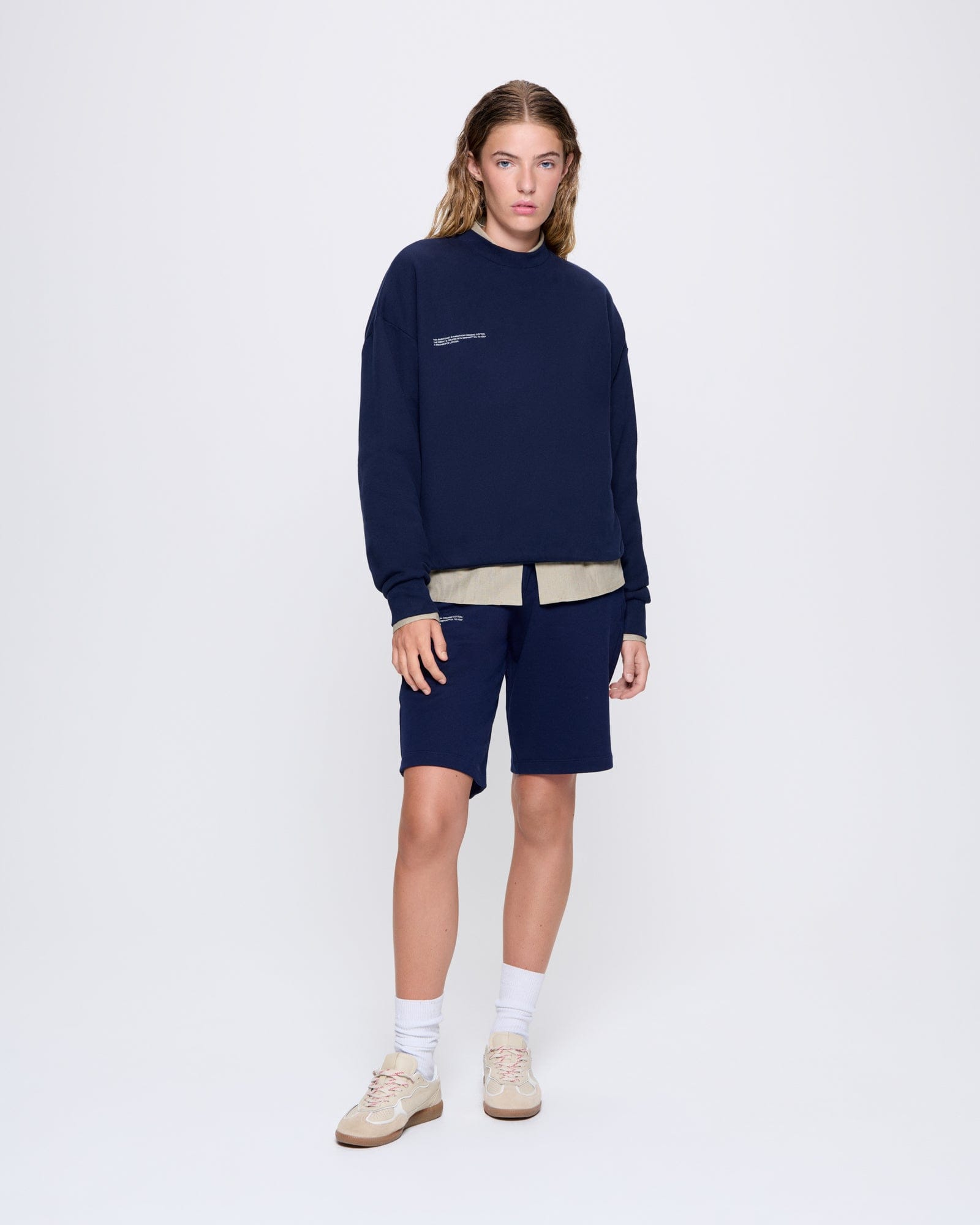 Womens 365 Midweight Long Shortsnavy