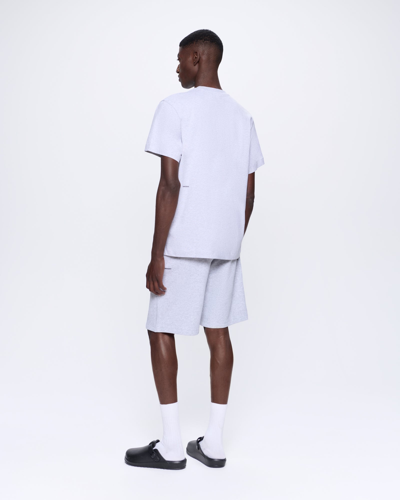 Mens Grey 365 Midweight Long Shorts | PANGAIA