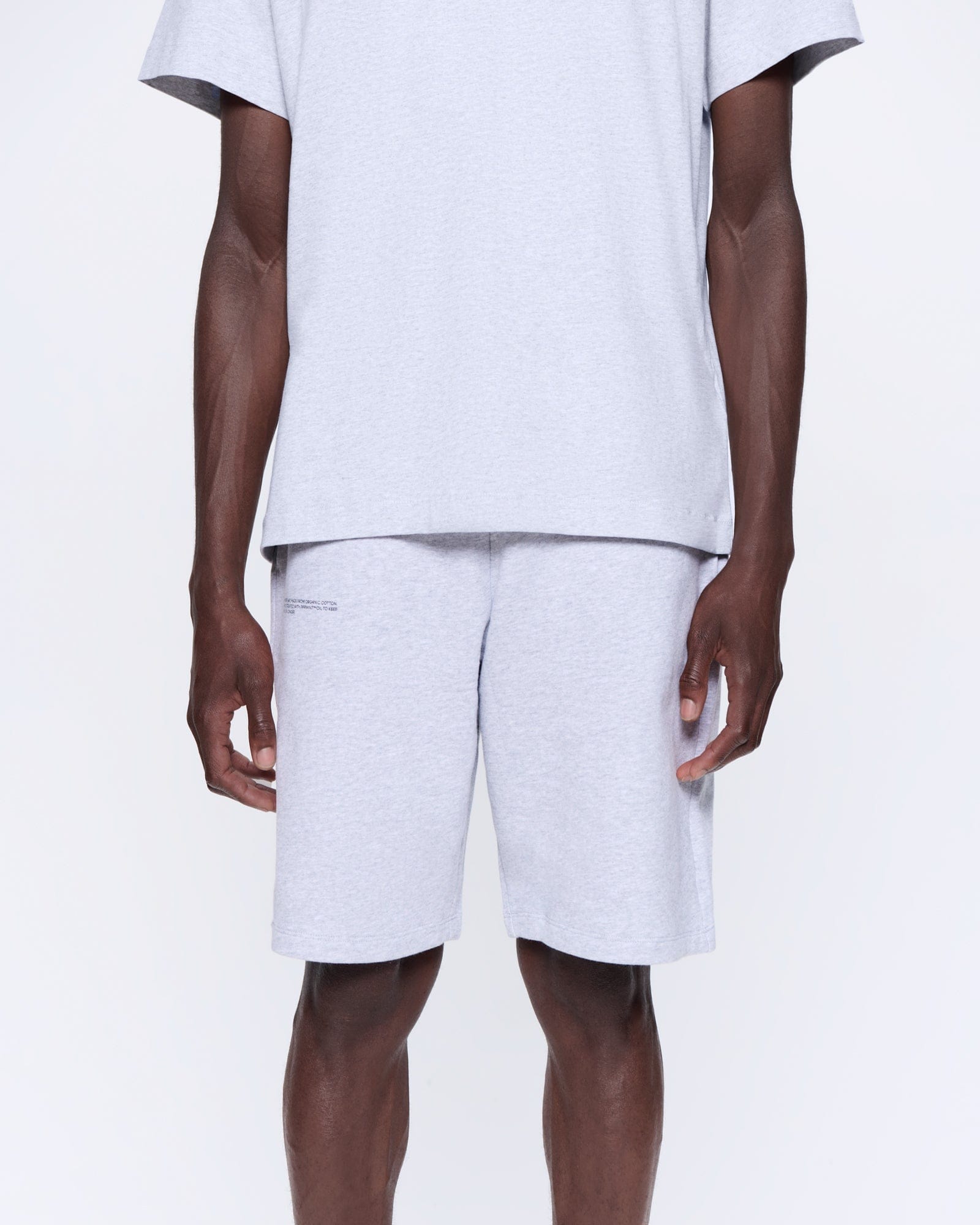 Mens Grey 365 Midweight Long Shorts | PANGAIA