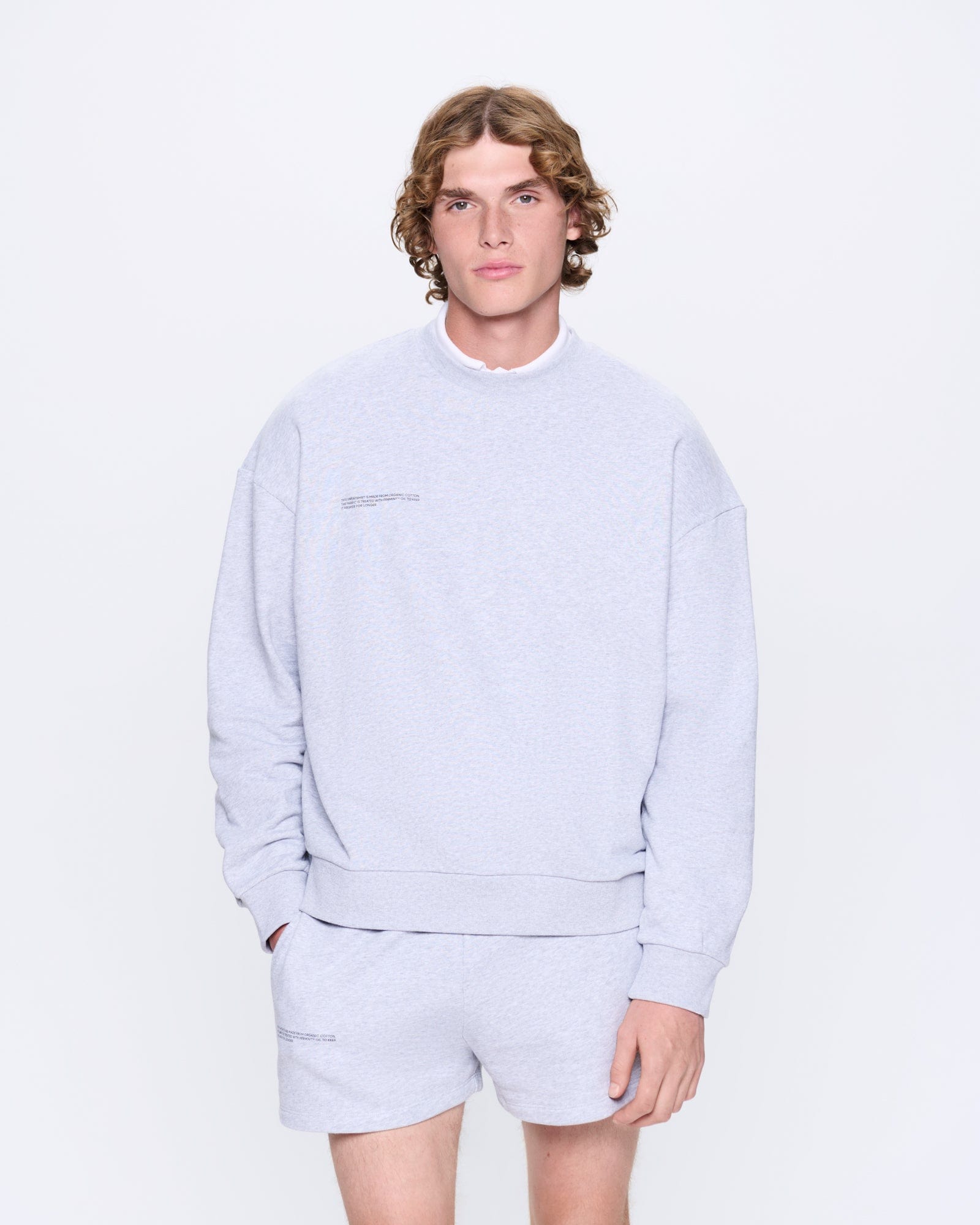 Age Factory　スウェット Mens Grey 365 Midweight Sweatshirt | Luxury Sweatshirts | PANGAIA